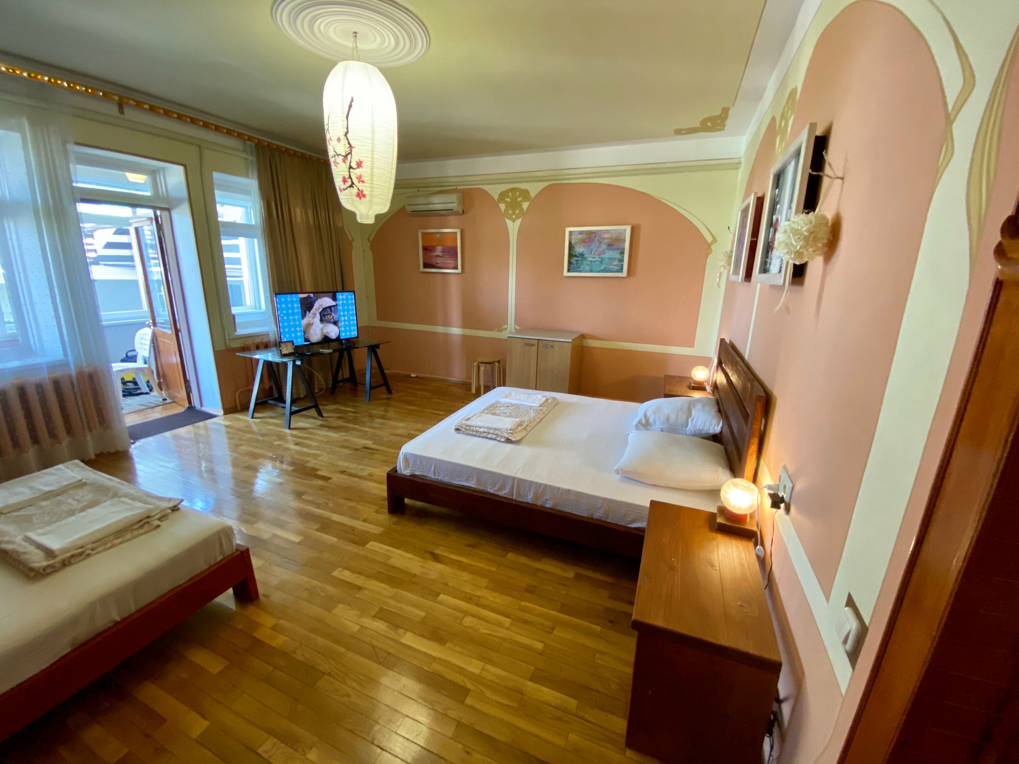 Семейный номер с видом на море