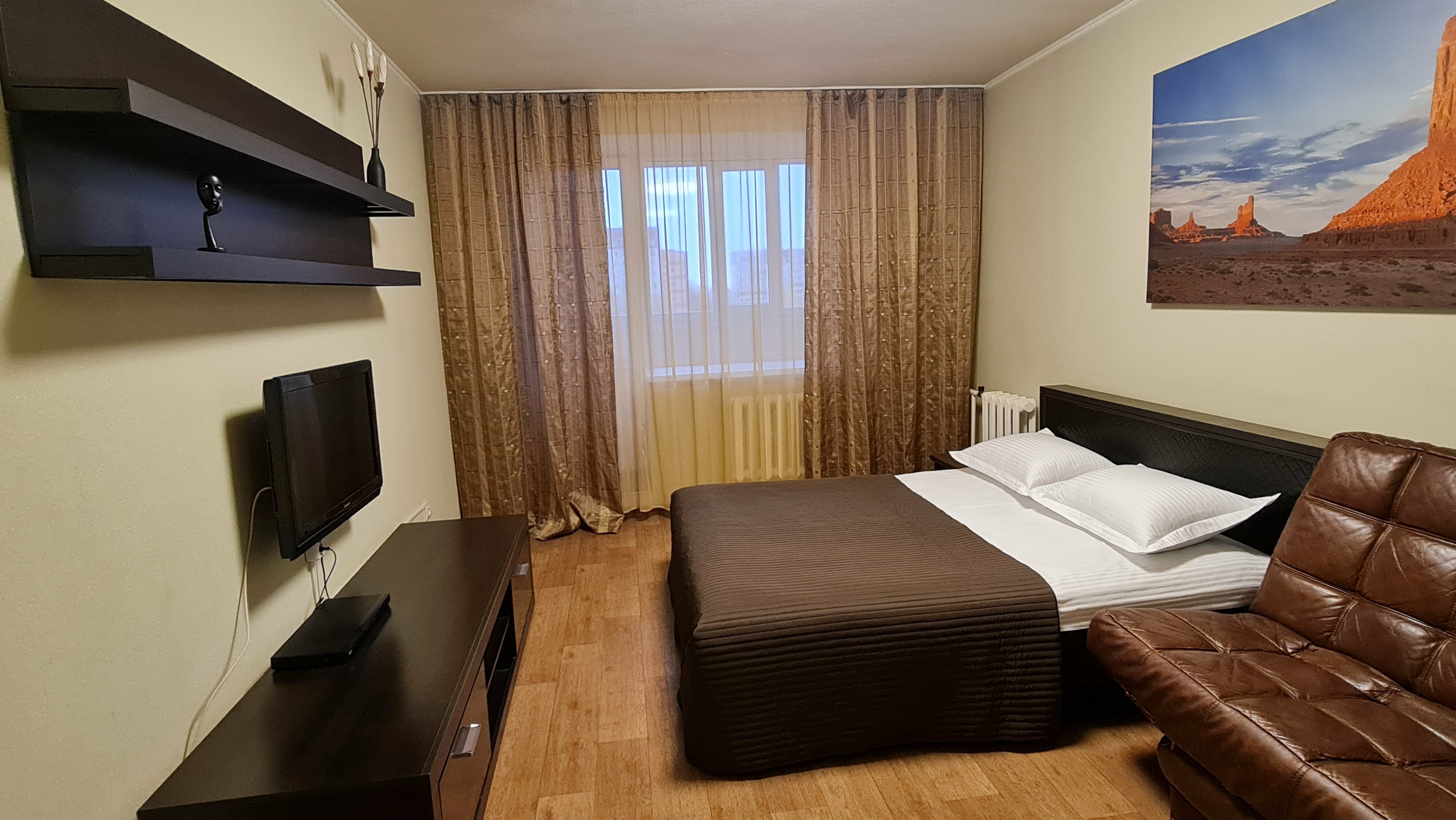 Апартаменты с 1 спальней