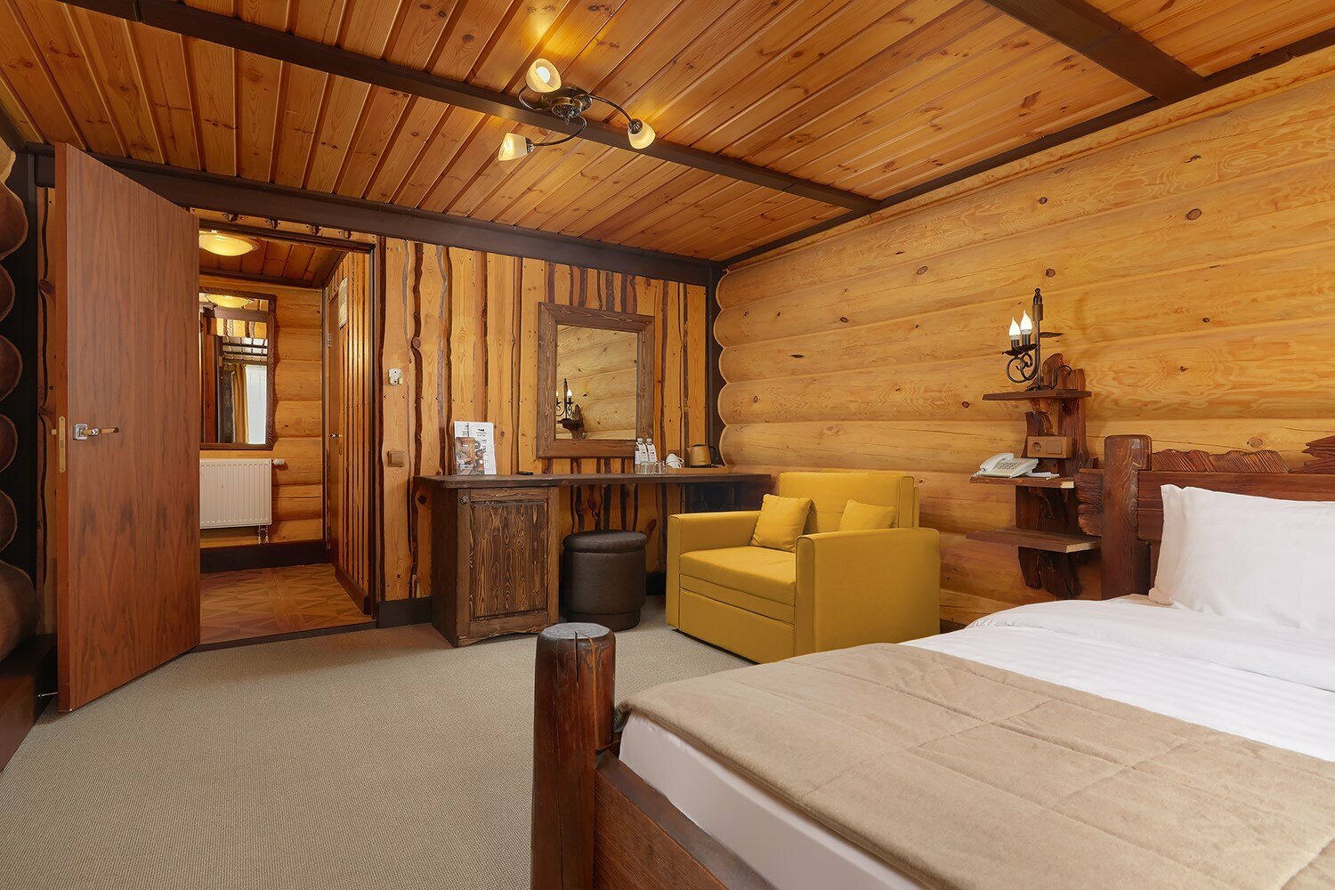 Номер Стандарт с общей кроватью корпус "Башенки"