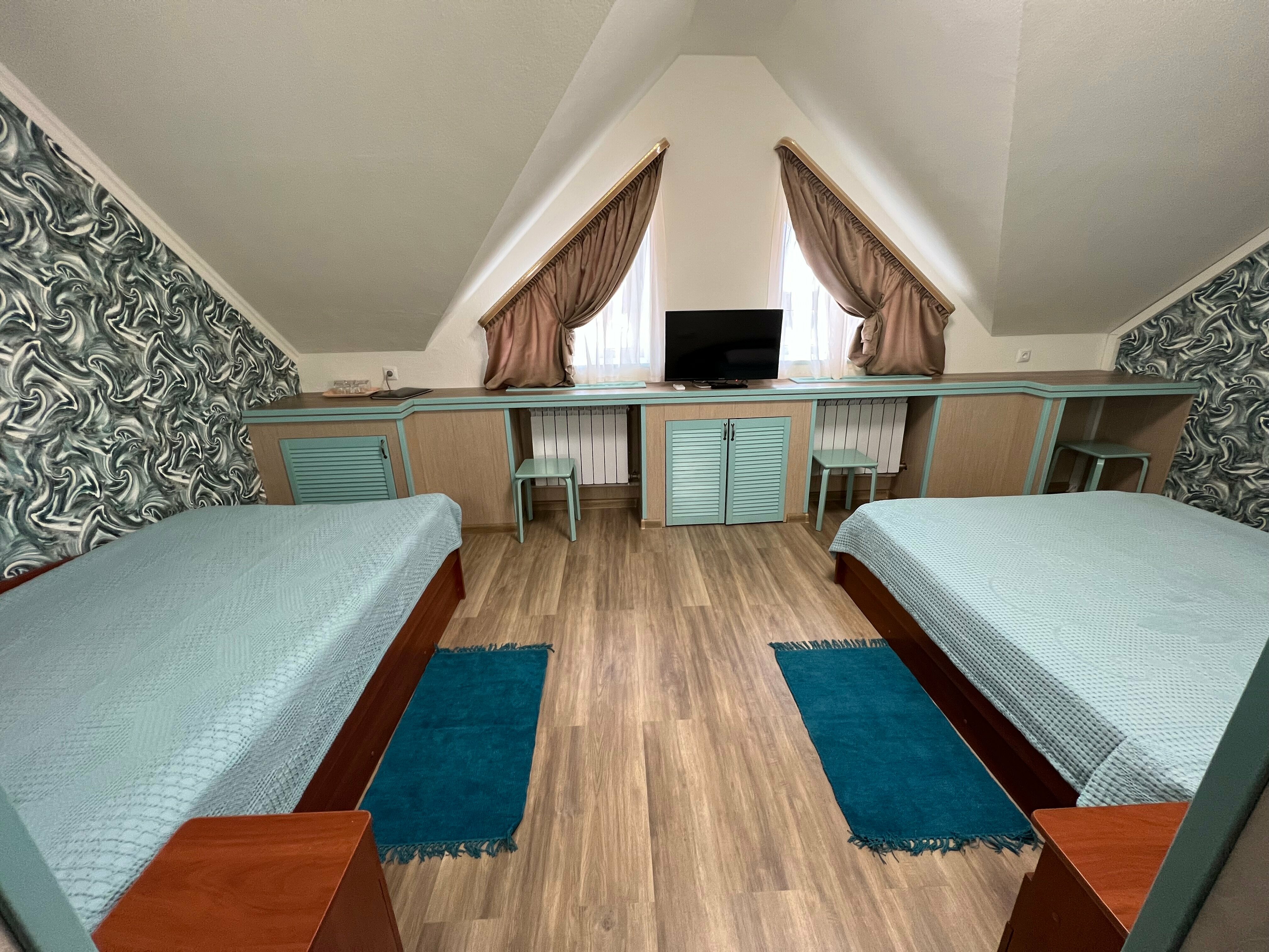 Семейный номер с душем