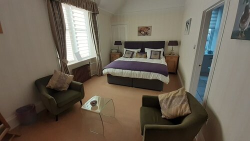 Эксклюзивный двухместный номер с 1 двуспальной кроватью в Trafford Bank Guest House