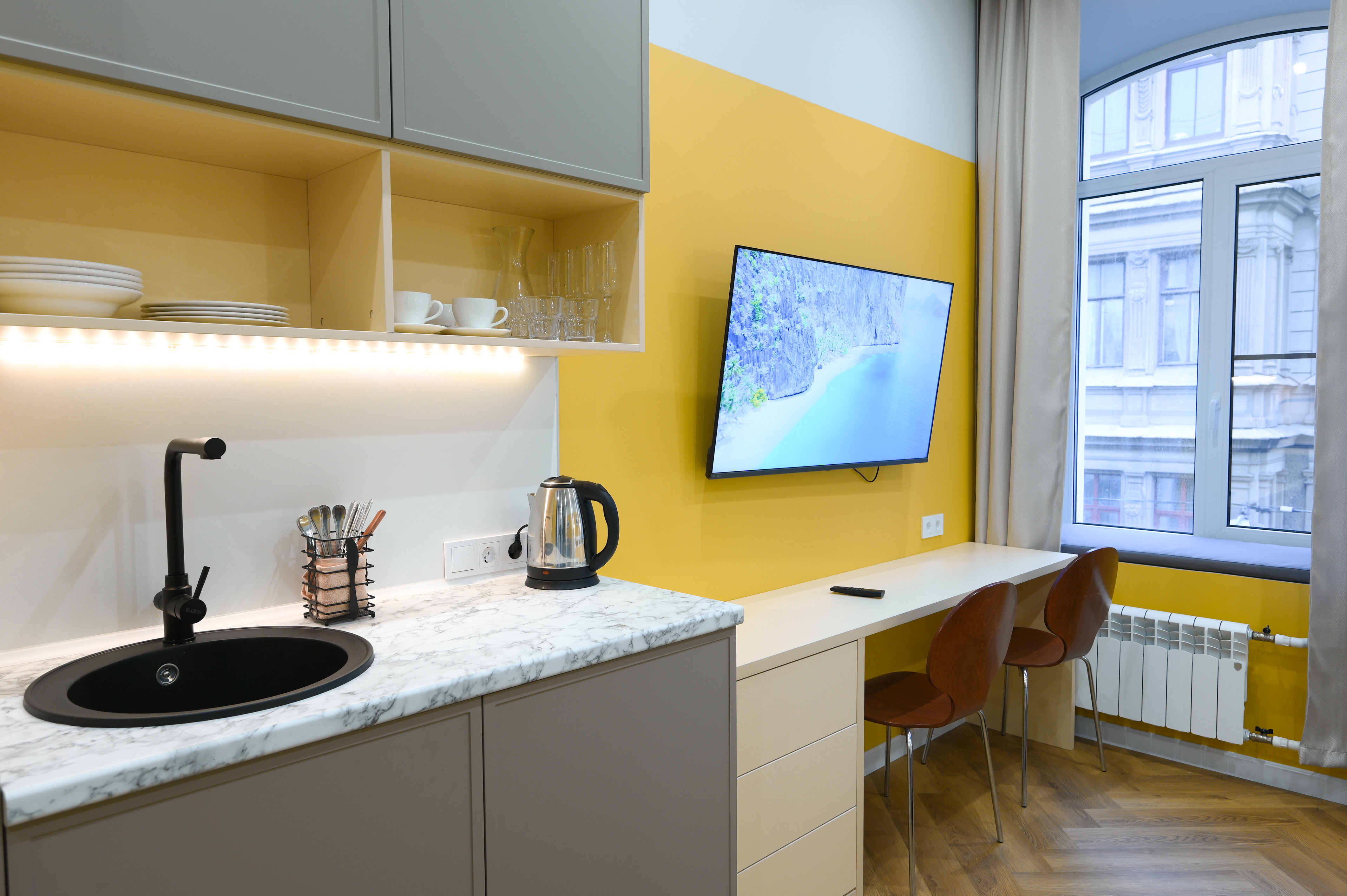 Люкс с видом на город