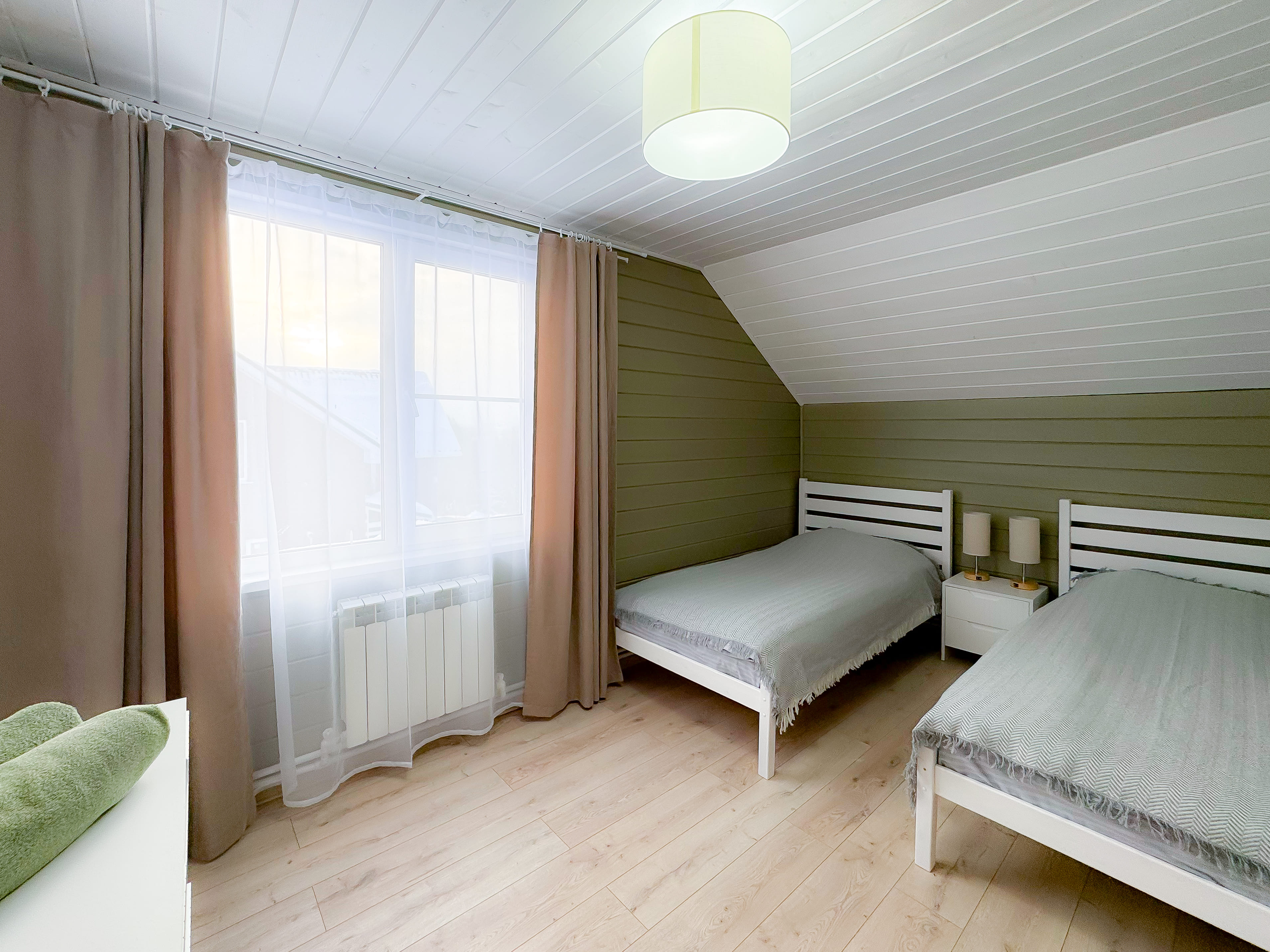 Коттедж улучшенный с мангальной зоной