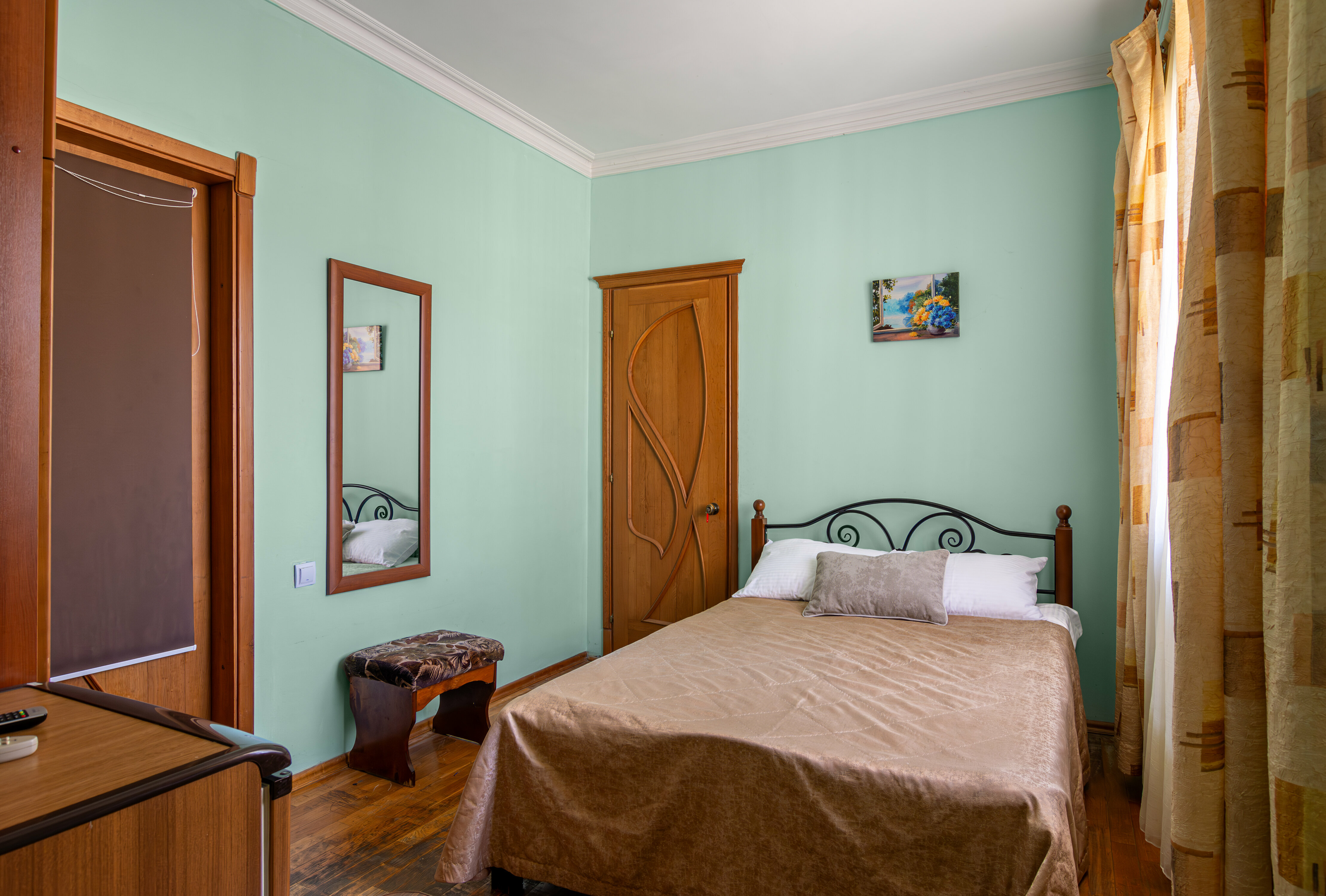 Двухместный номер с 1 кроватью и видом на горы