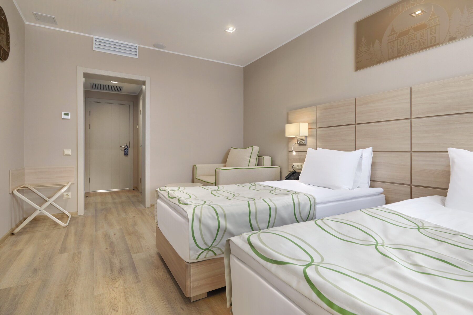 Двухместный номер с 2 отдельными кроватями и балконом