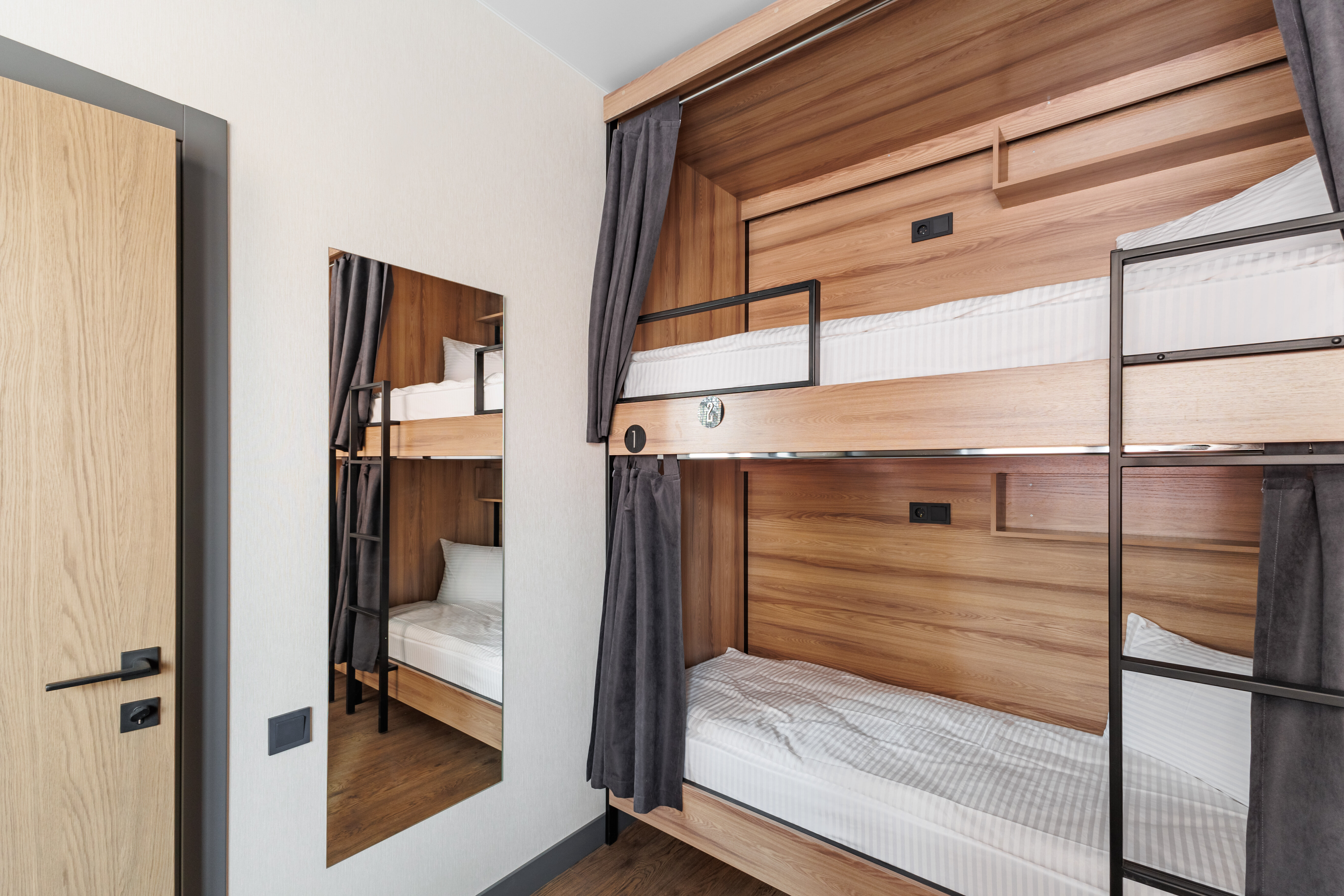 Общий 4-местный номер для мужчин