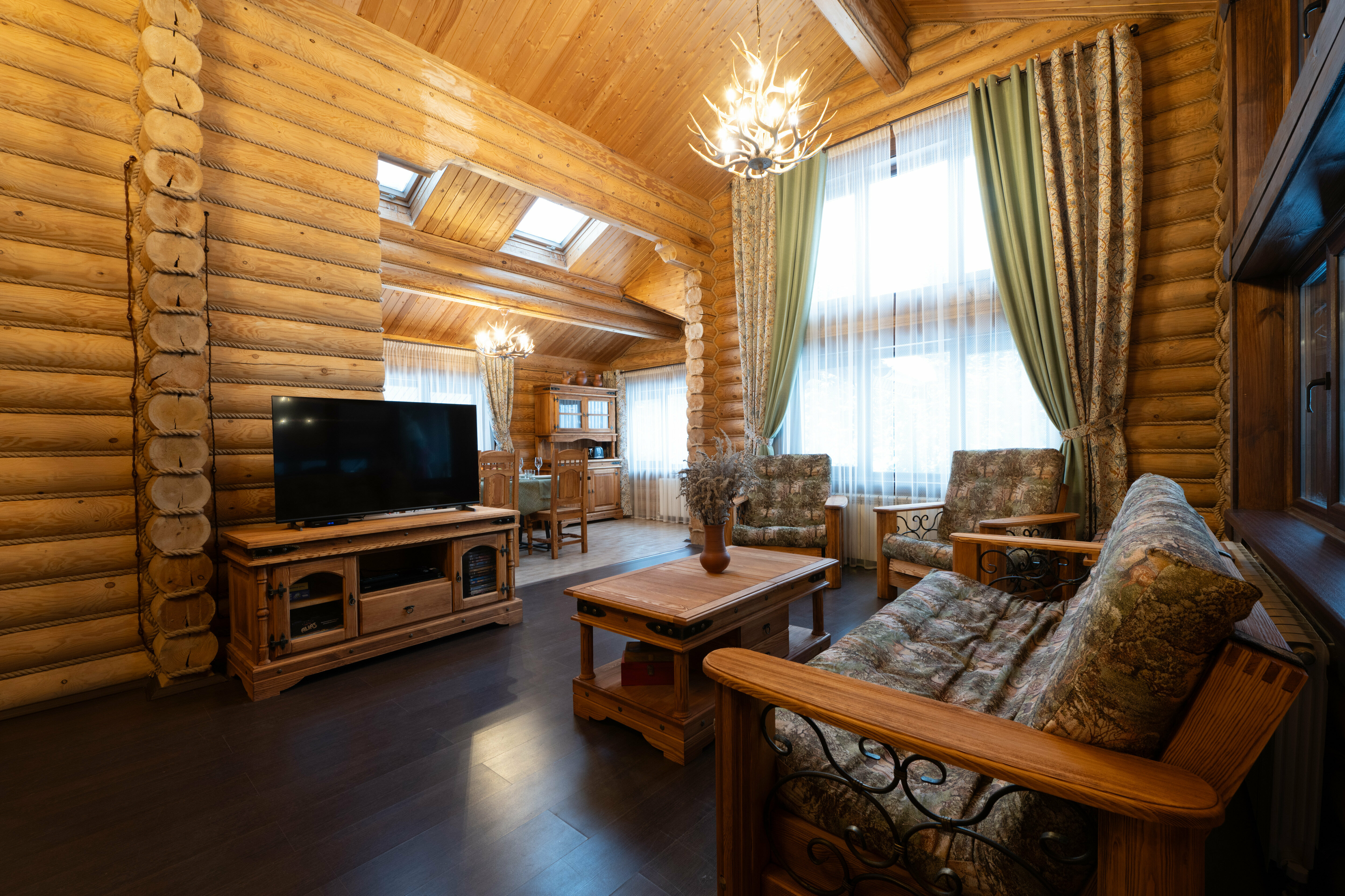 Коттедж с видом на озеро