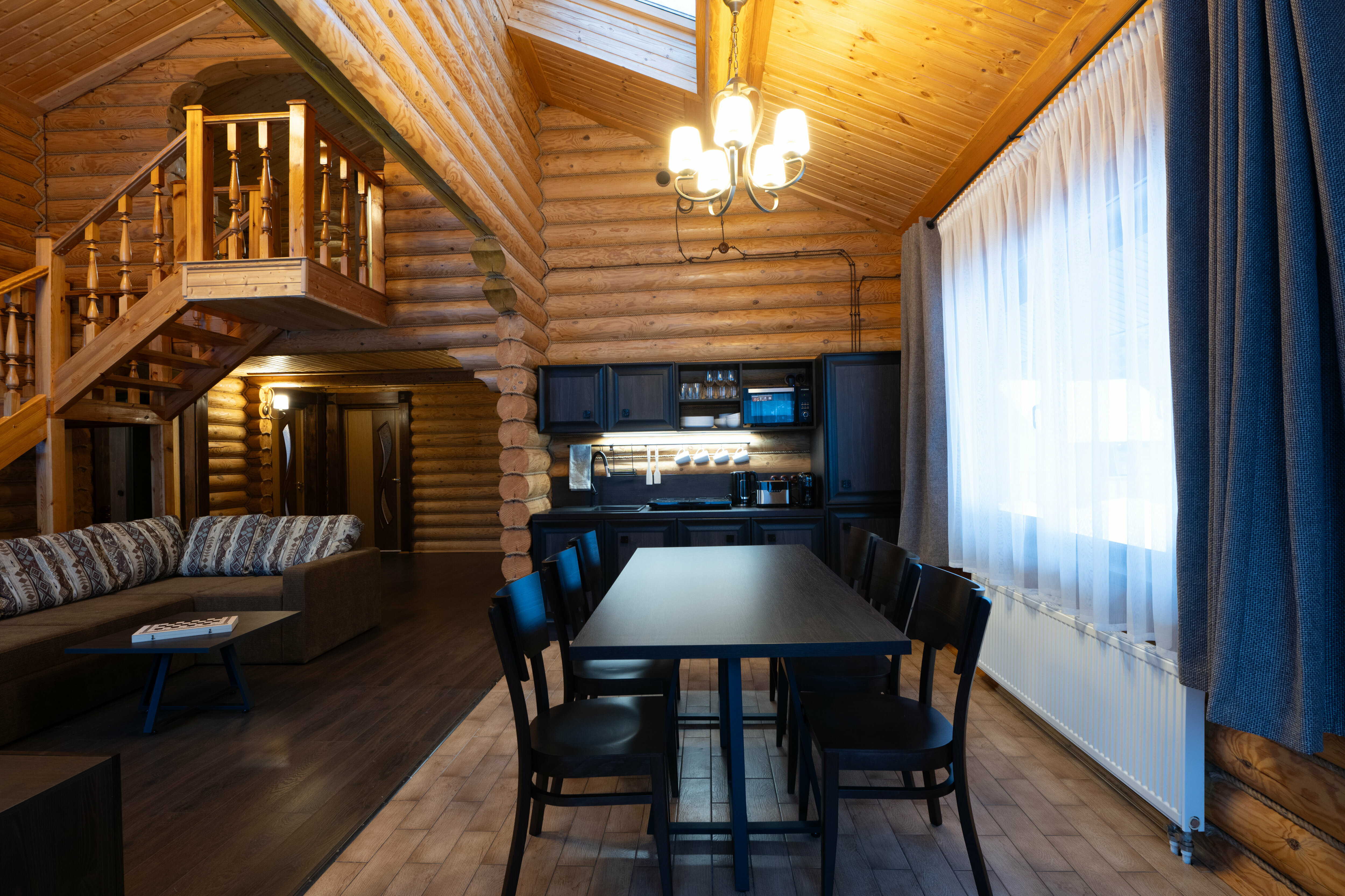 Коттедж с видом на лес