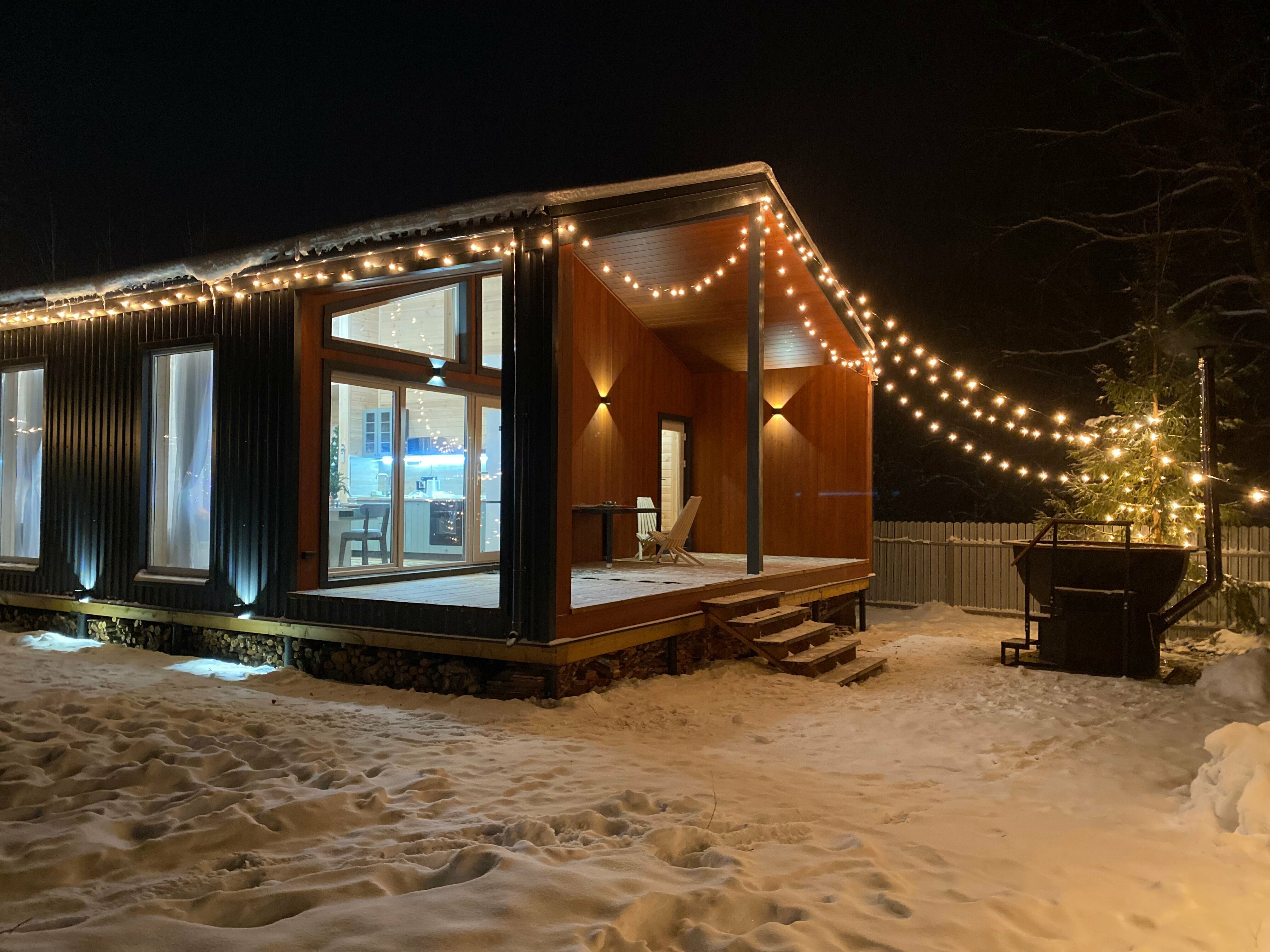 Дом с видом на лес