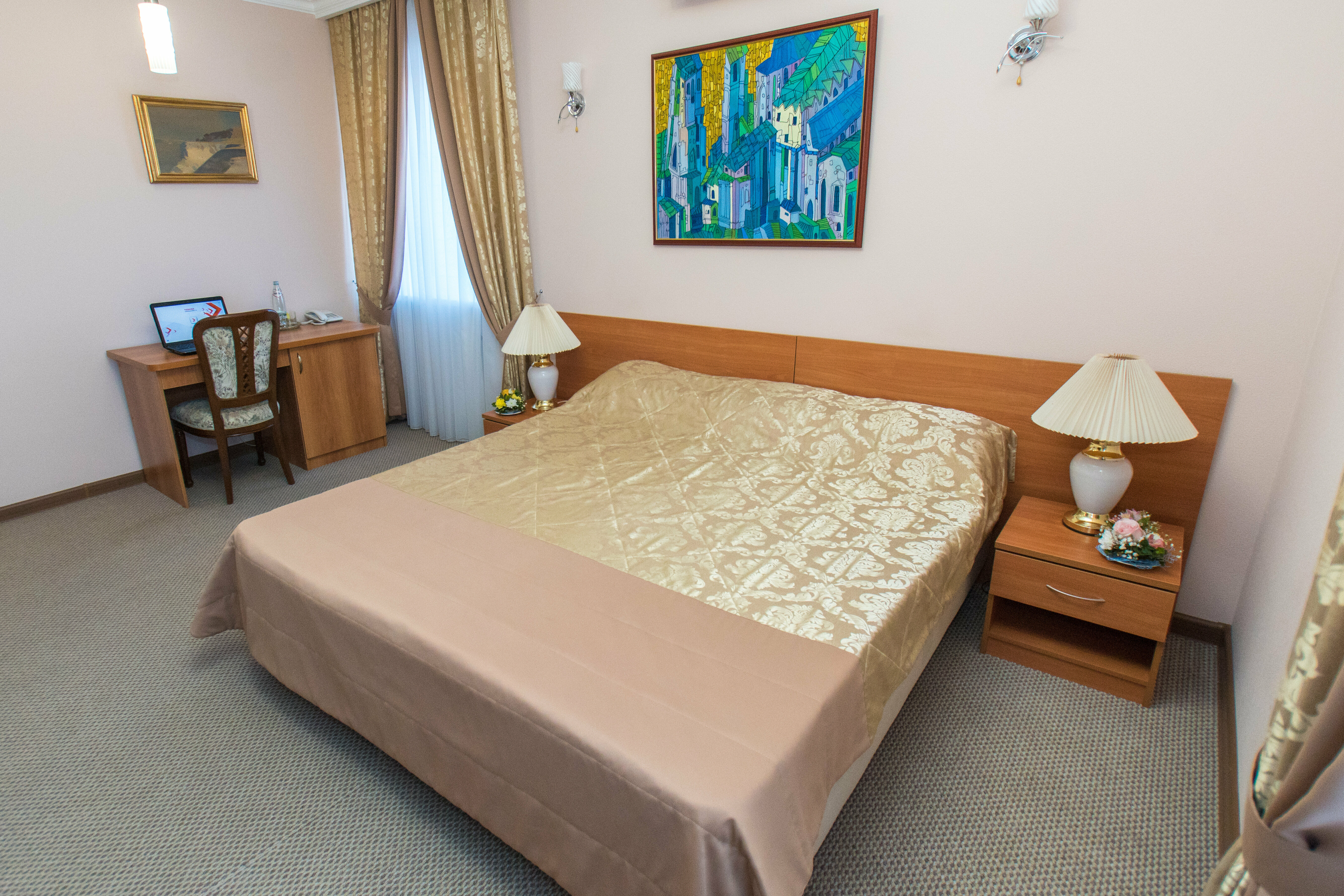 Двухместный номер Делюкс с 1 кроватью