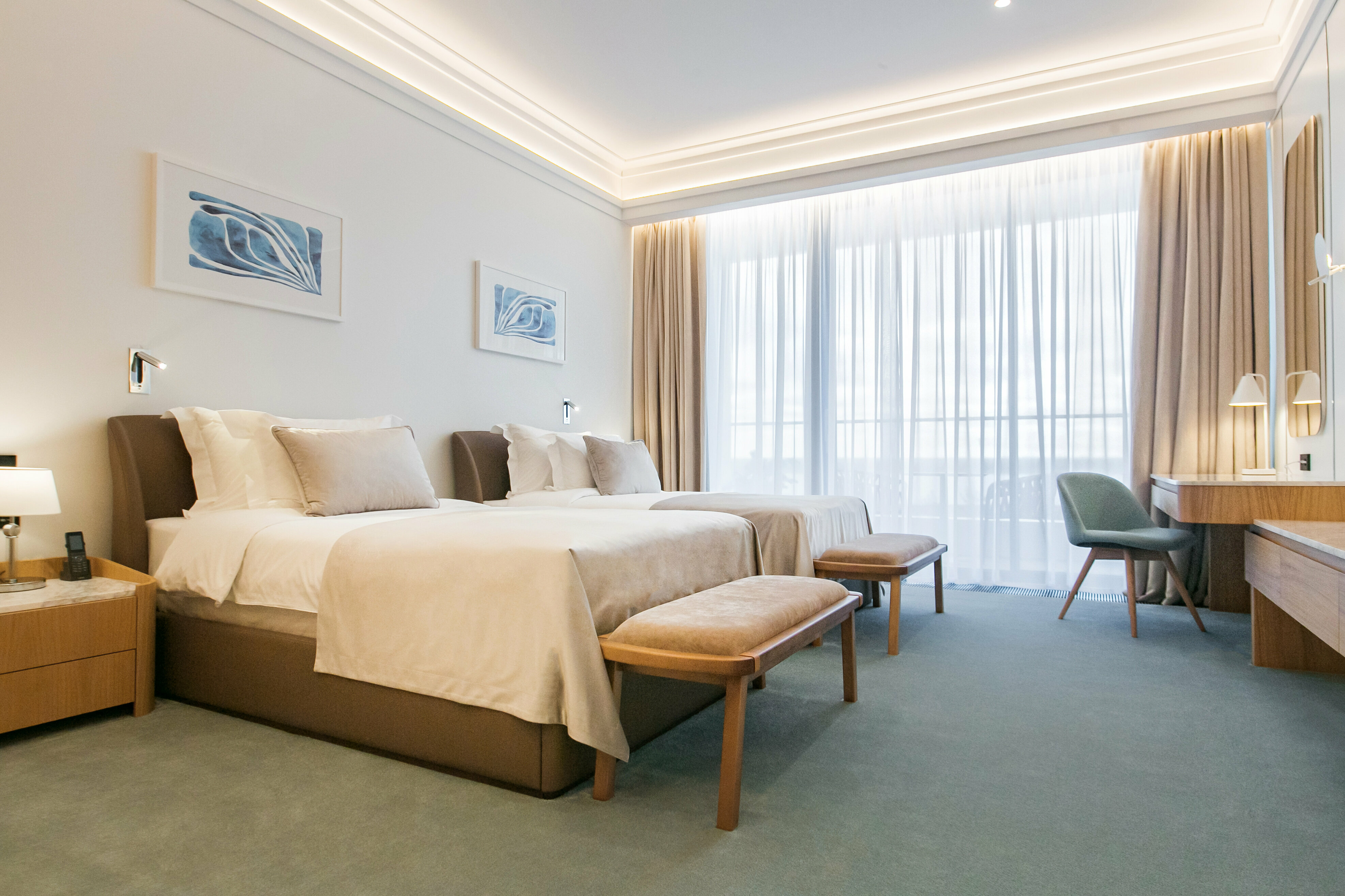 Комфорт c двумя раздельными кроватями