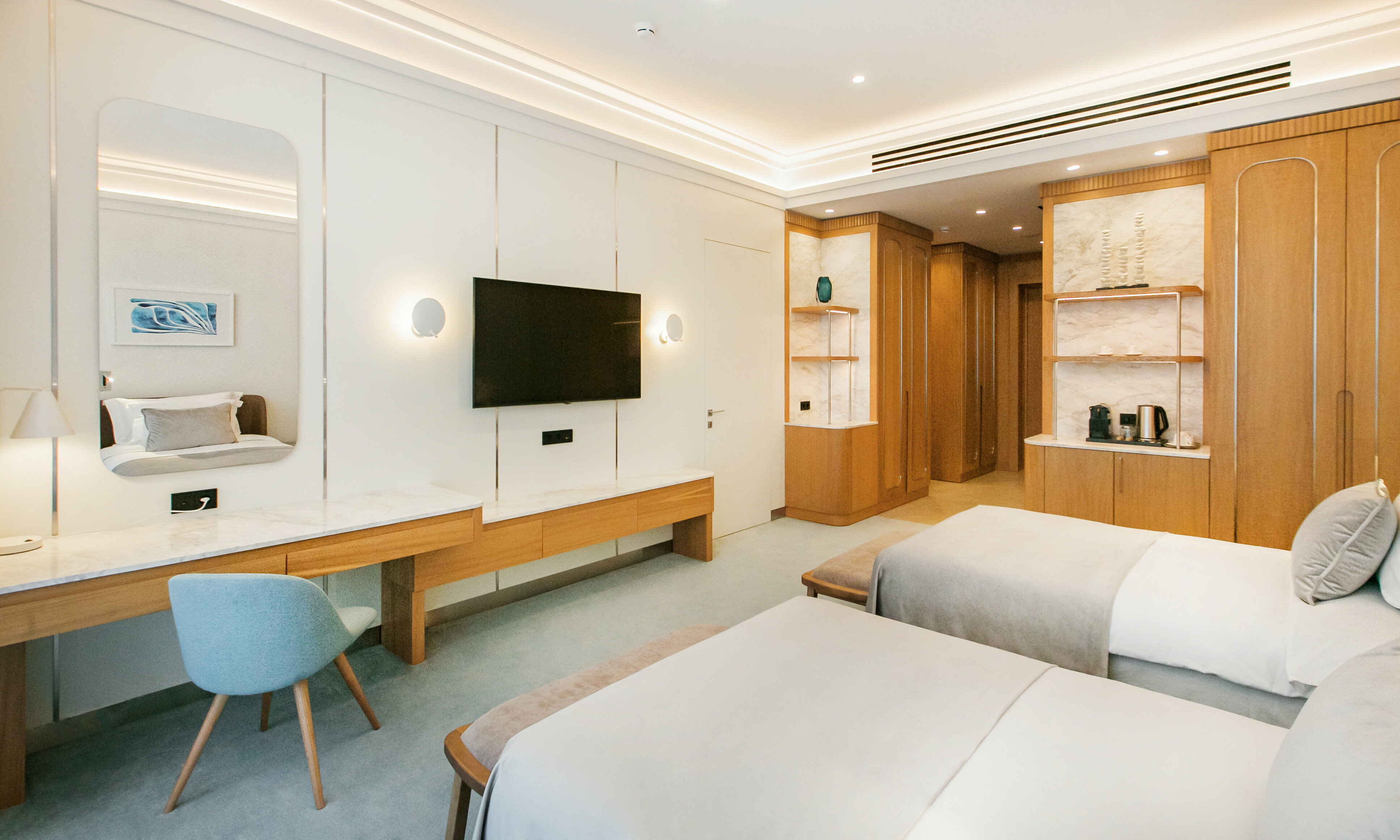 Комфорт c двумя раздельными кроватями