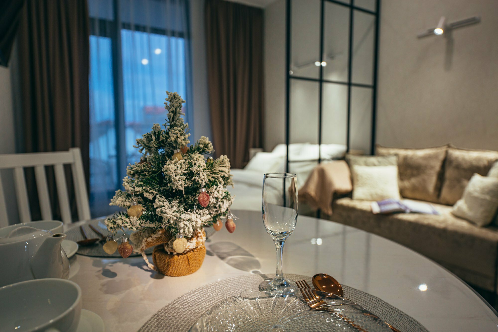 Номер-студия с видом на море