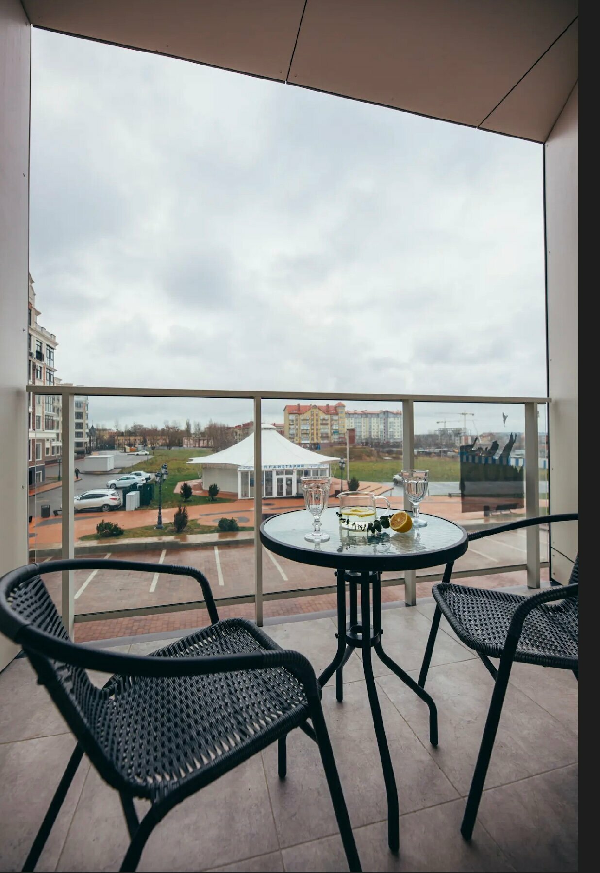 Номер-студия с видом на море