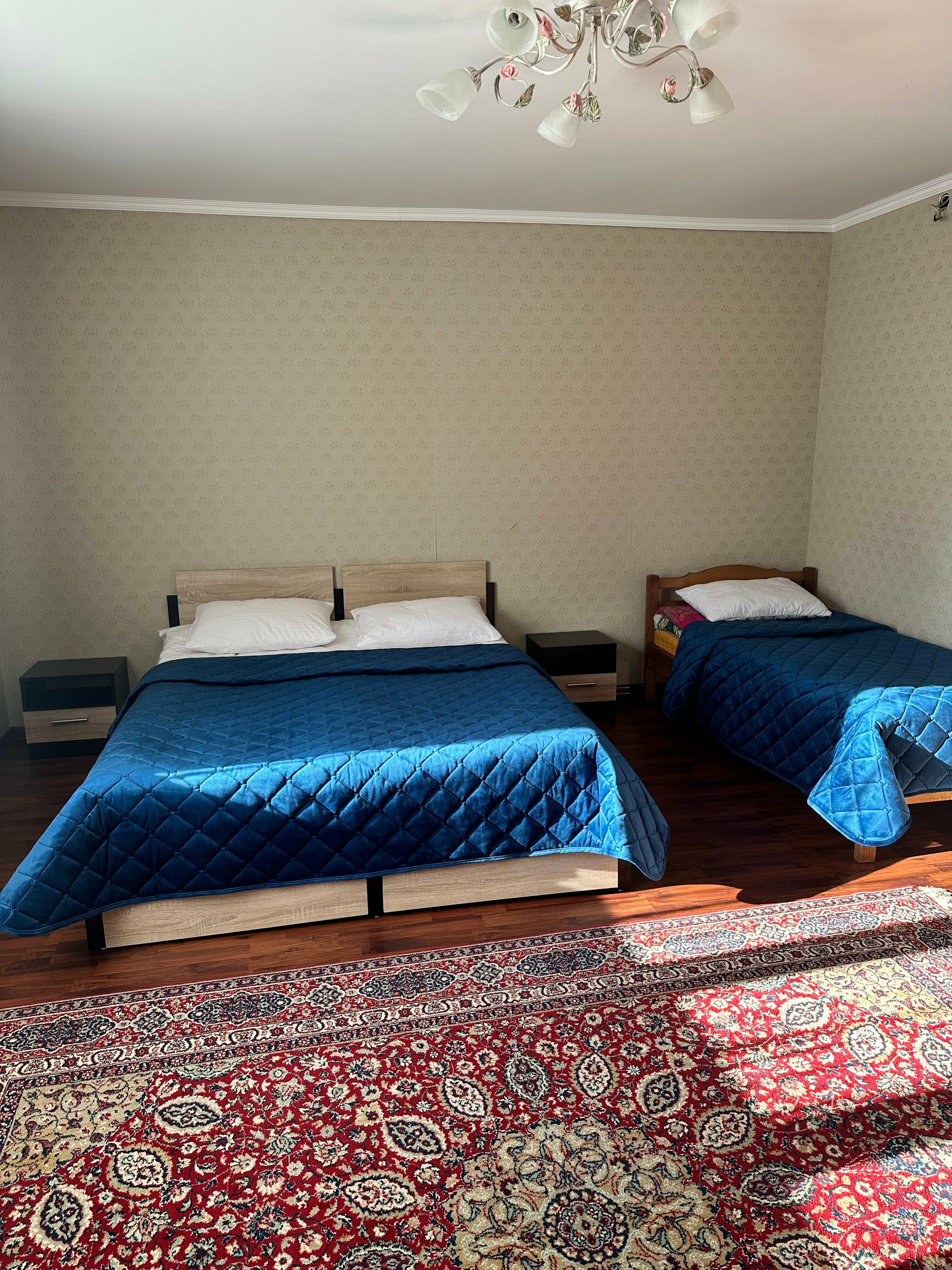 Трехместный номер с душем