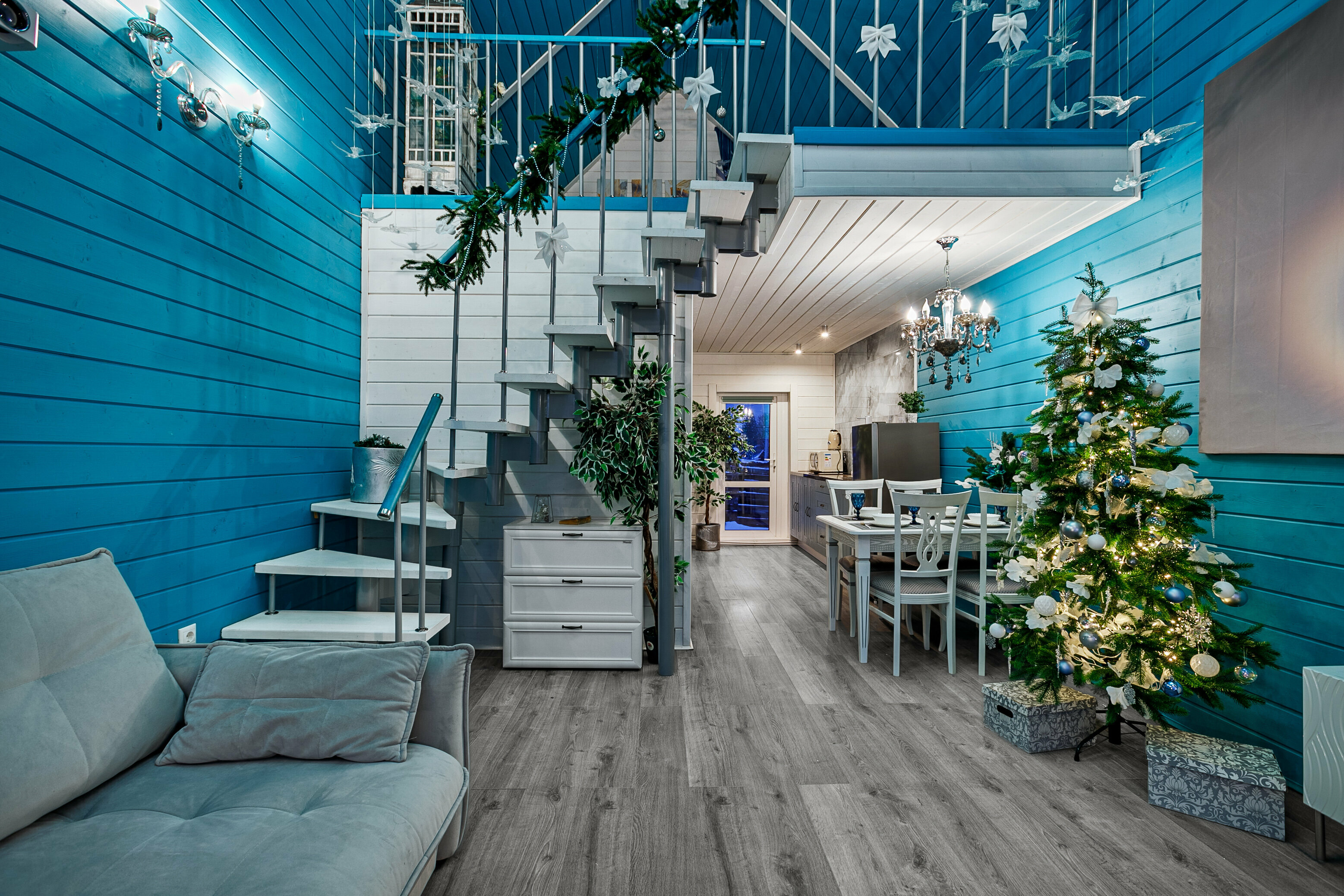 Двухуровневые апартаменты