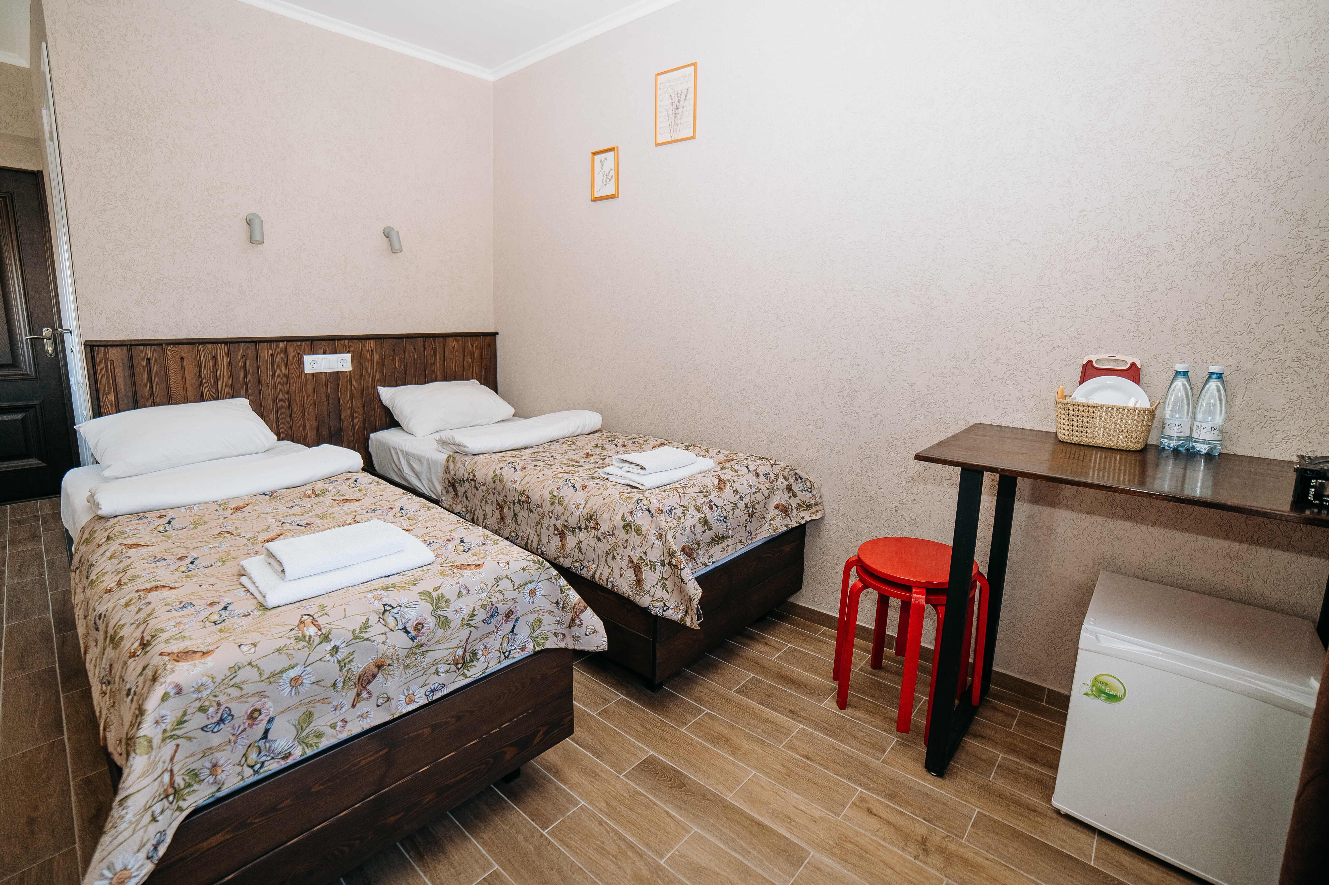 Двухместный номер с 2 отдельными кроватями и ванной