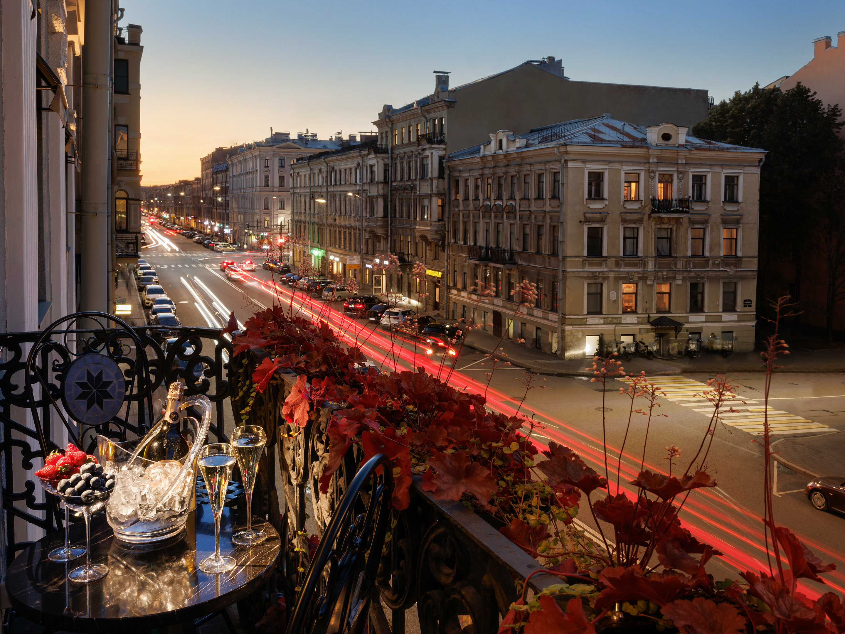 Двухместный номер с 1 кроватью и балконом