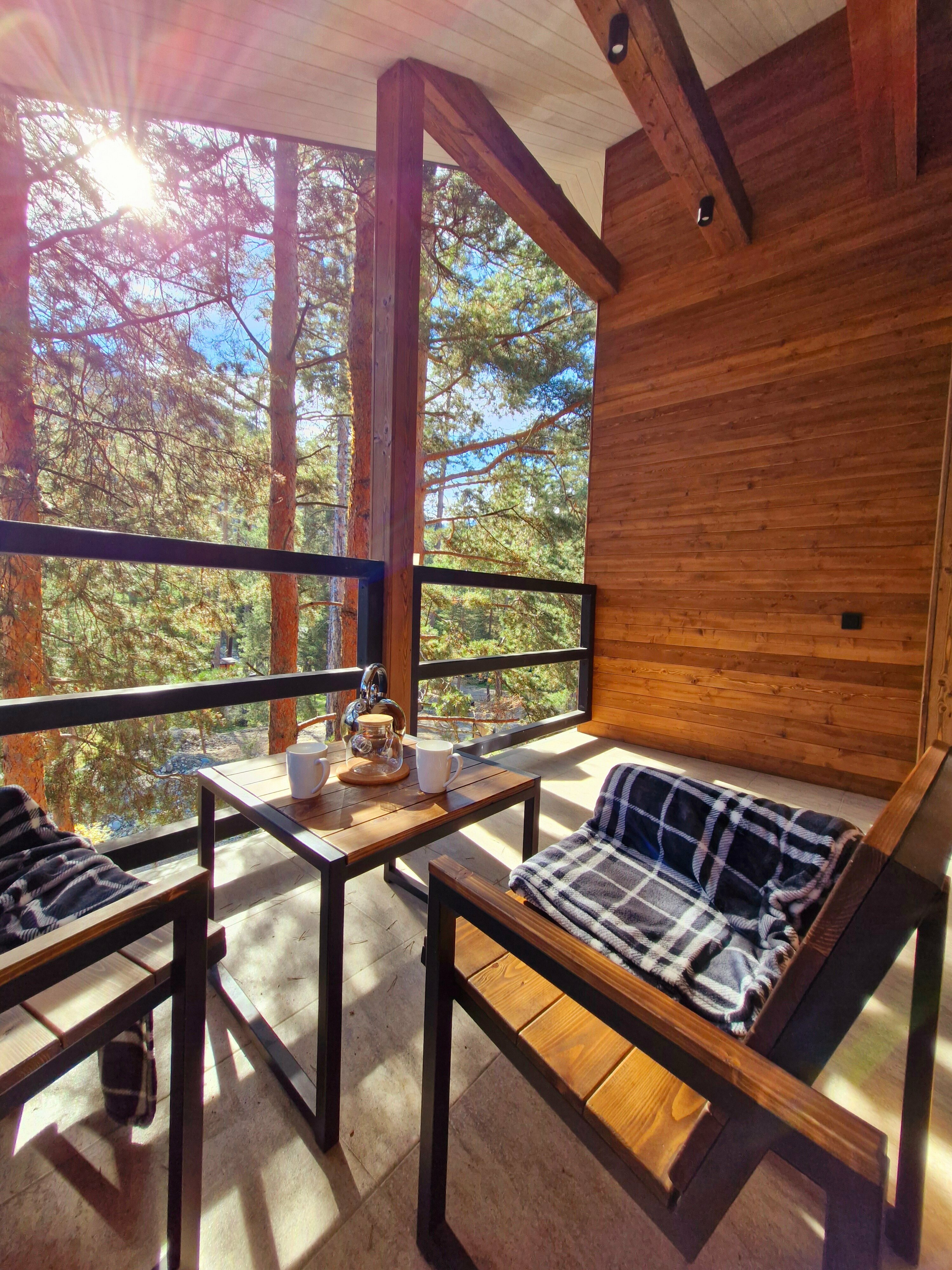 Апартамент-студия  с красивым видом на 2 этаже