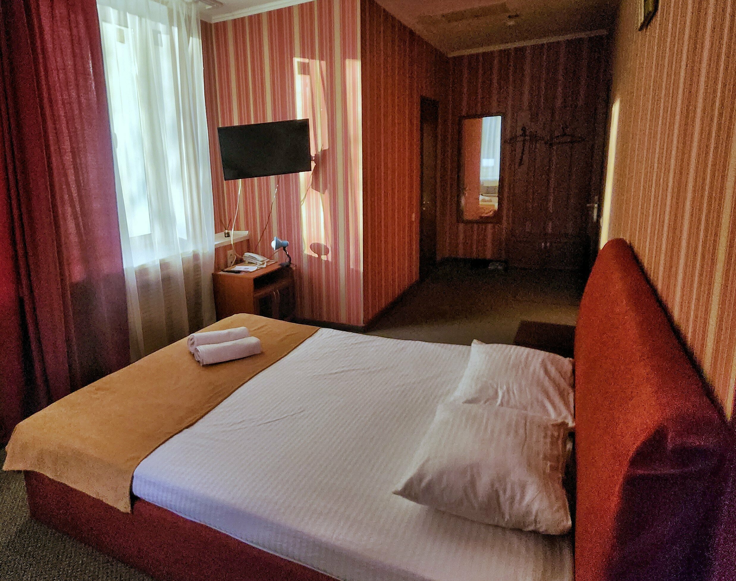 Двухместный номер с 1 кроватью и собственной ванной комнатой