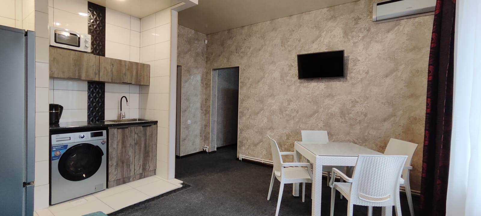 Апартаменты с 1 спальней