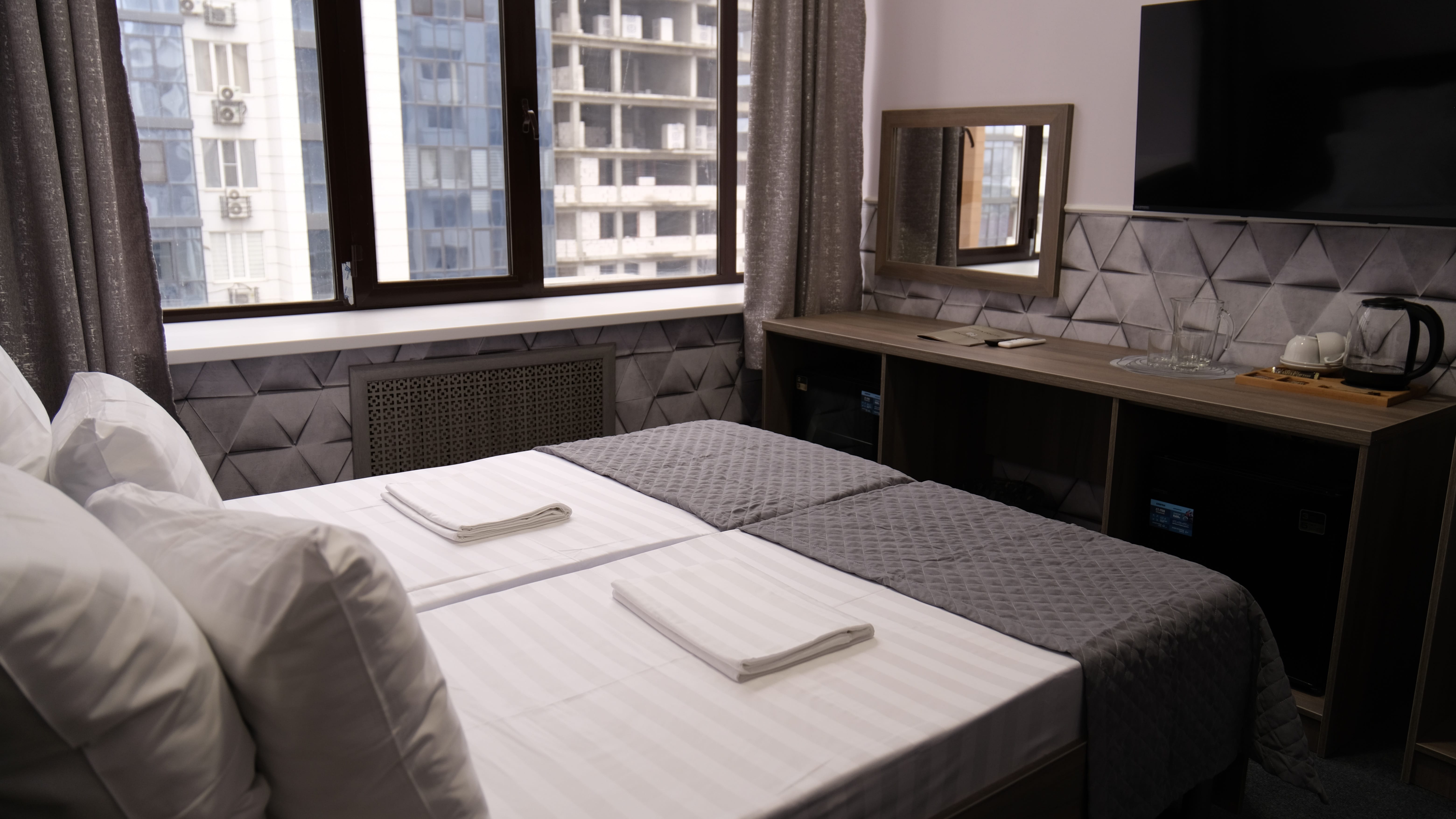 Улучшенный номер с кроватью размера «king-size» или 2 отдельными кроватями