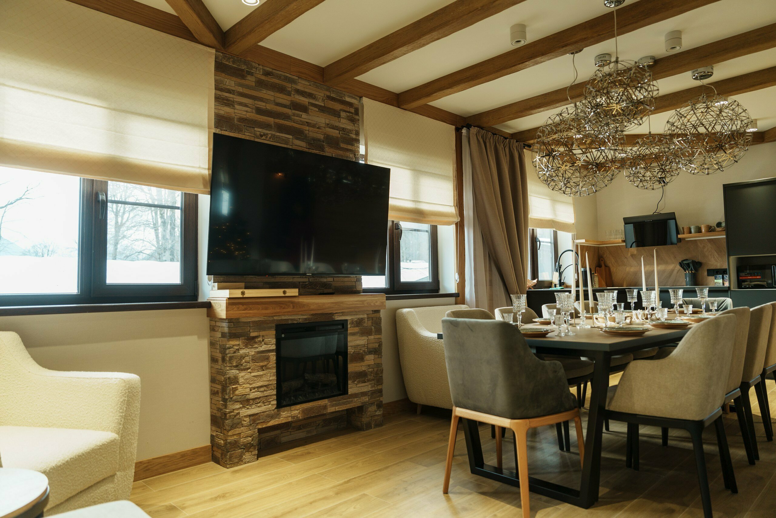 Шале с 3 спальнями