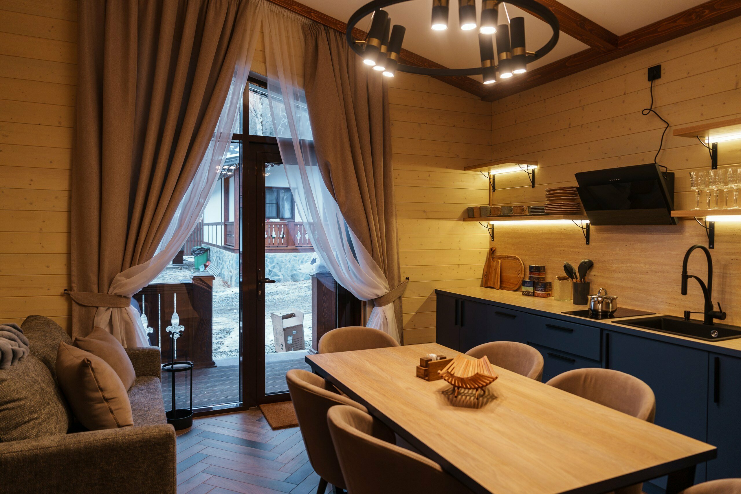 Дом с видом на горы