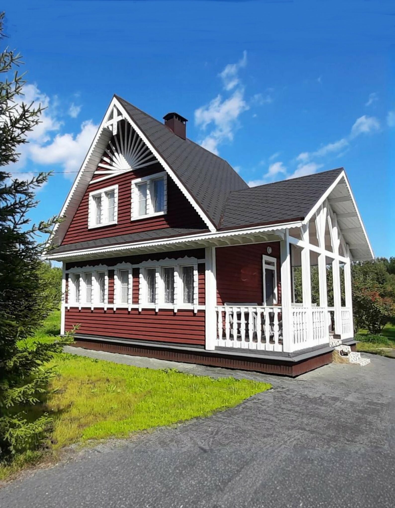 Дом с видом на лес