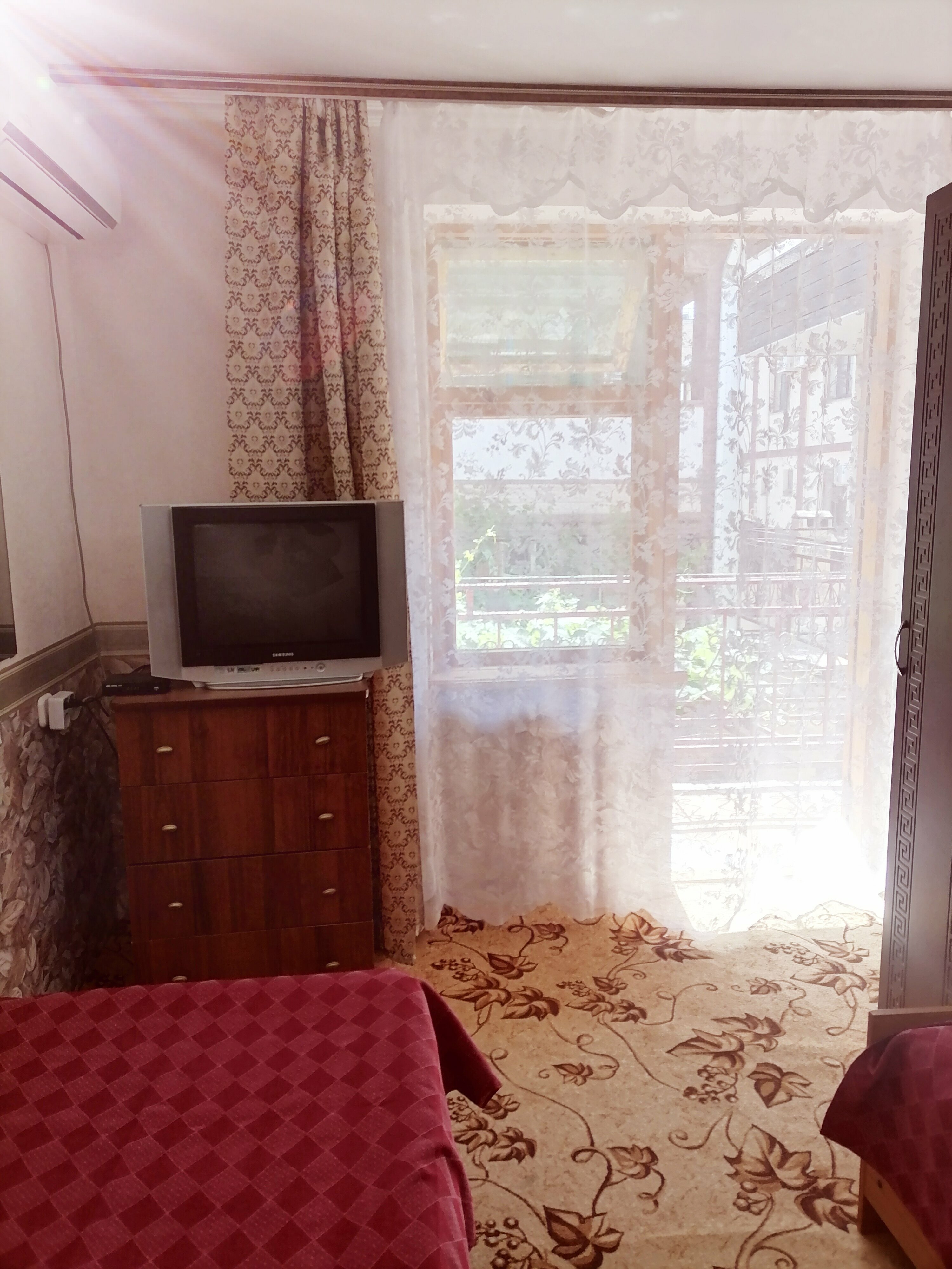 Двухместный номер эконом-класса с 1 кроватью или 2 отдельными кроватями