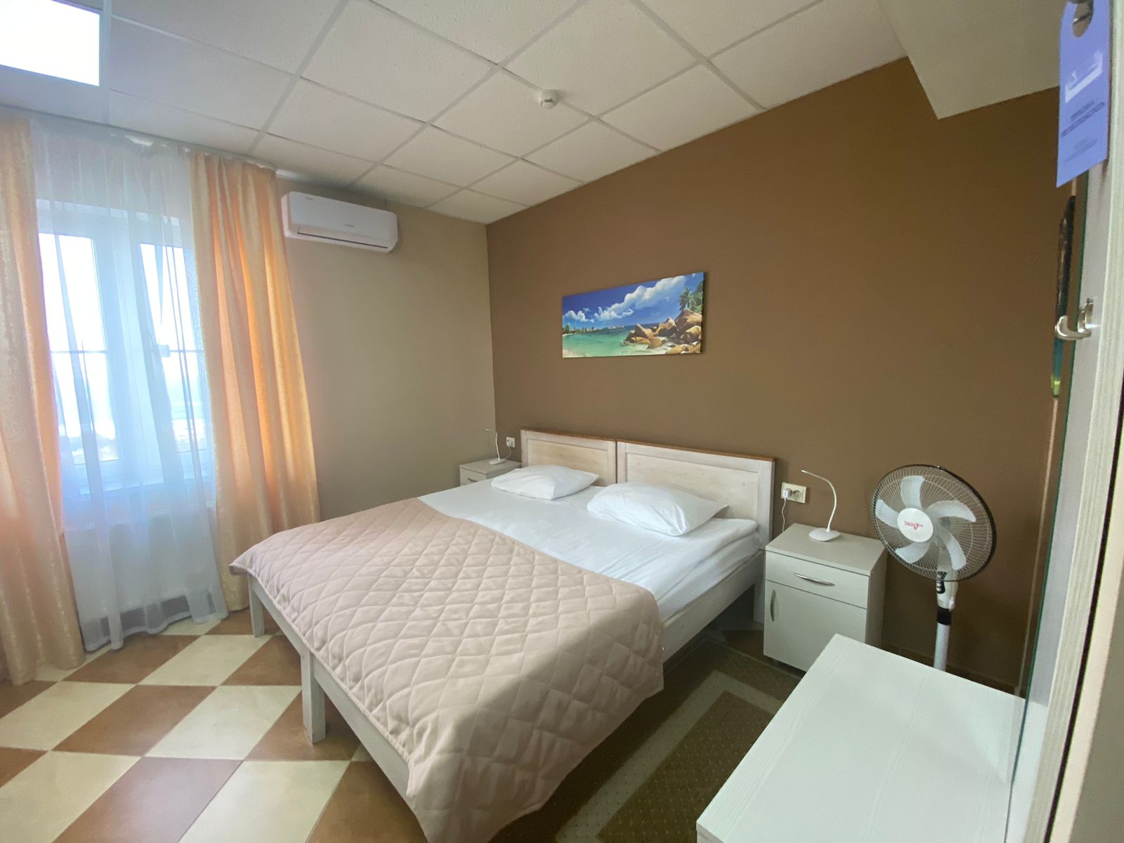 Двухместный номер с 1 кроватью и видом на море