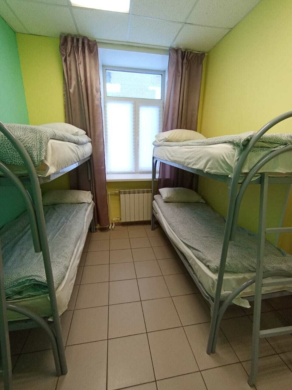 Общий 4-местный номер для мужчин и женщин