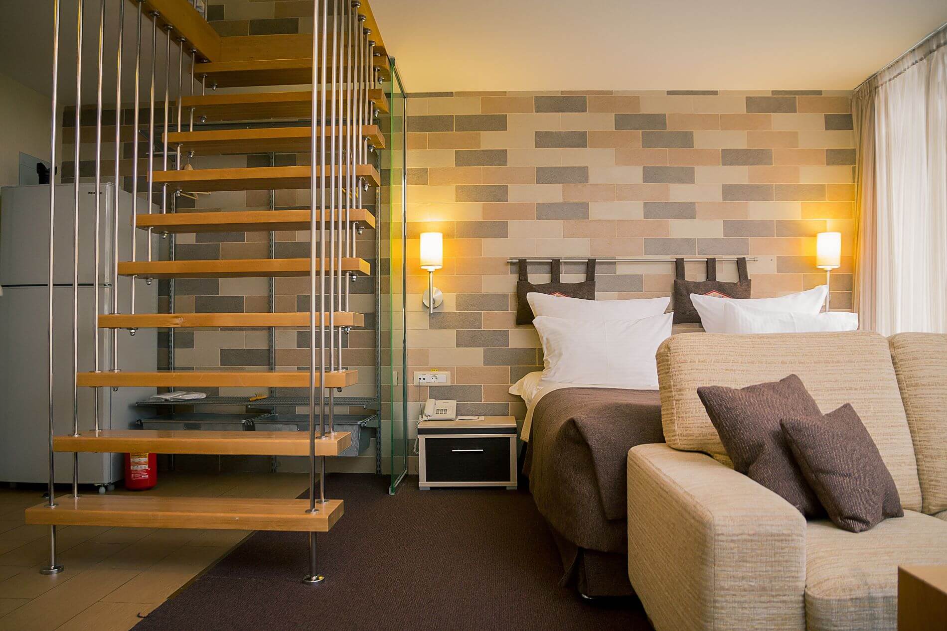 Апартаменты с мезонином улучшенные