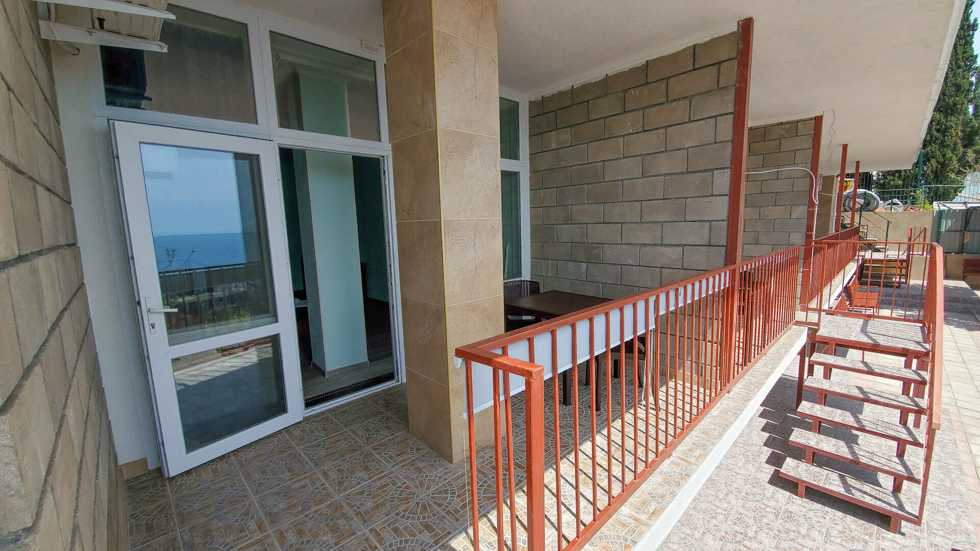 Двухместный номер с 1 кроватью или 2 отдельными кроватями, вид на море