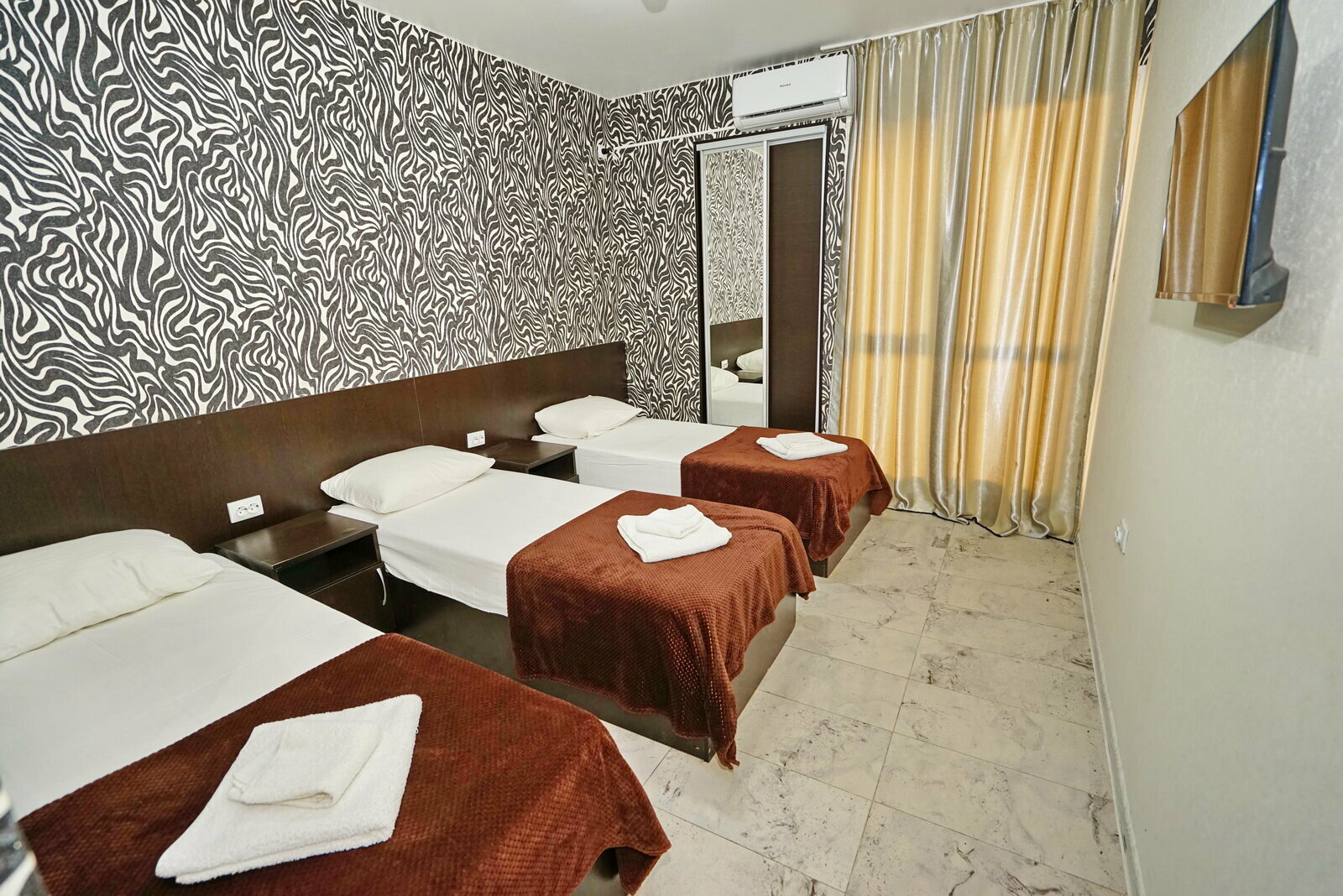 Стандартный трехместный номер