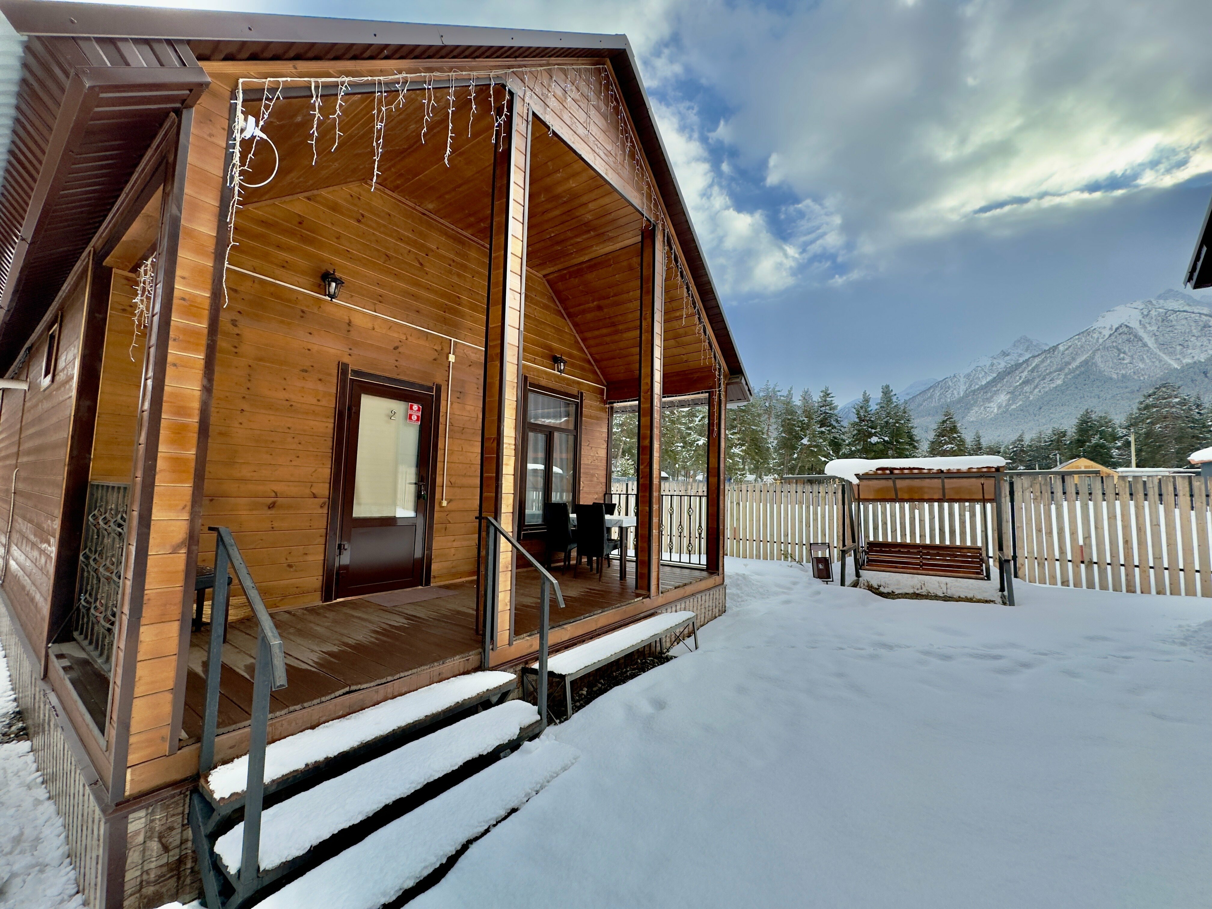 Шале с 2 спальнями