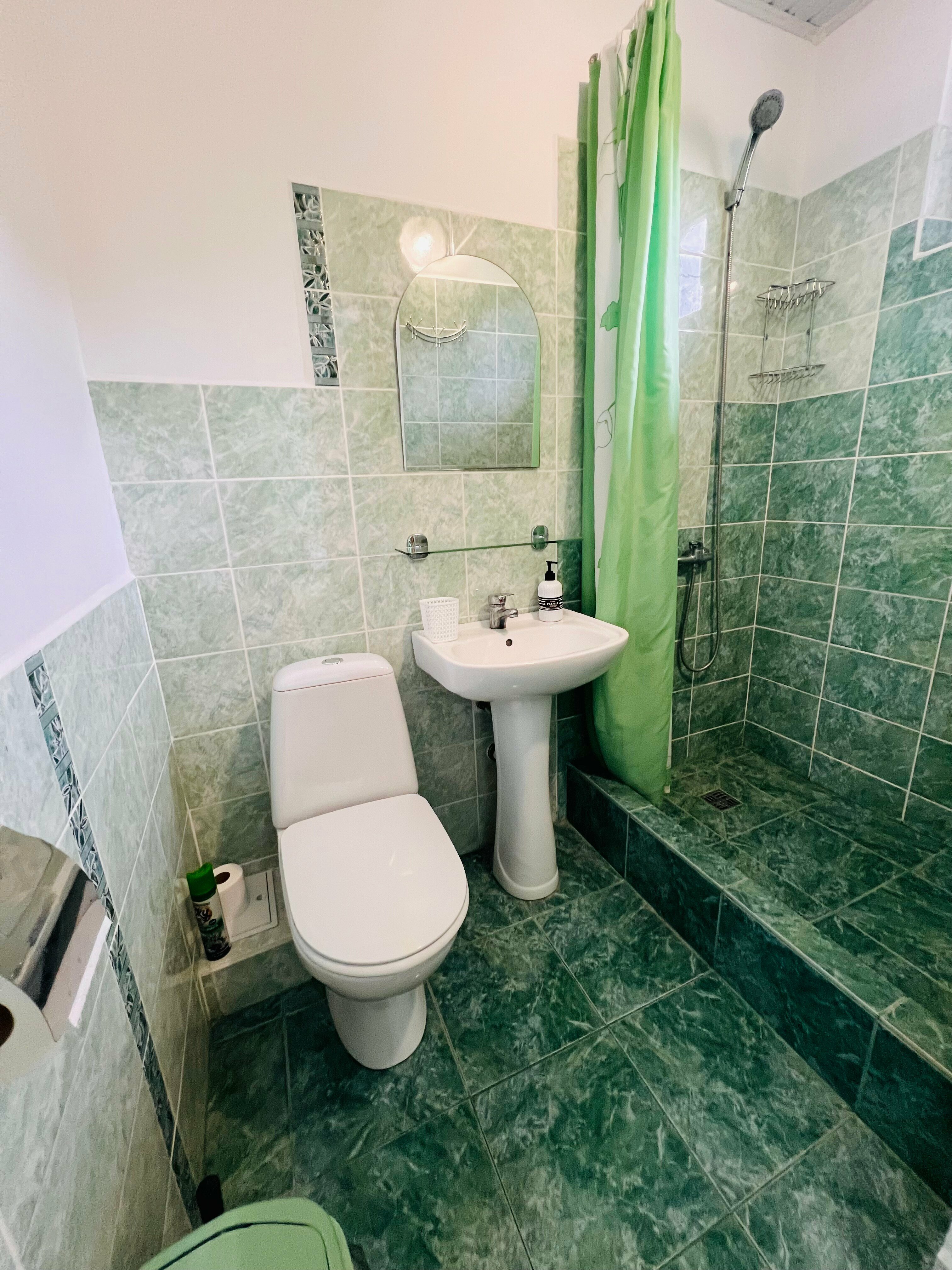 Четырехместный однокомнатный номер с видом на горы №8