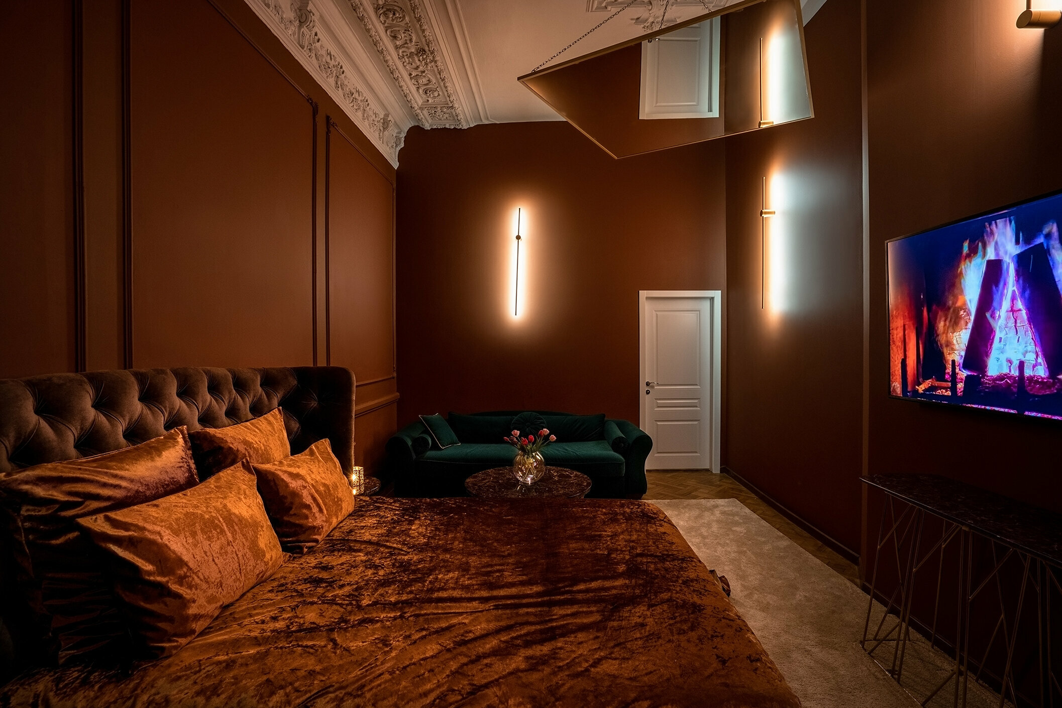 Двухместный номер с 1 кроватью и собственной ванной комнатой