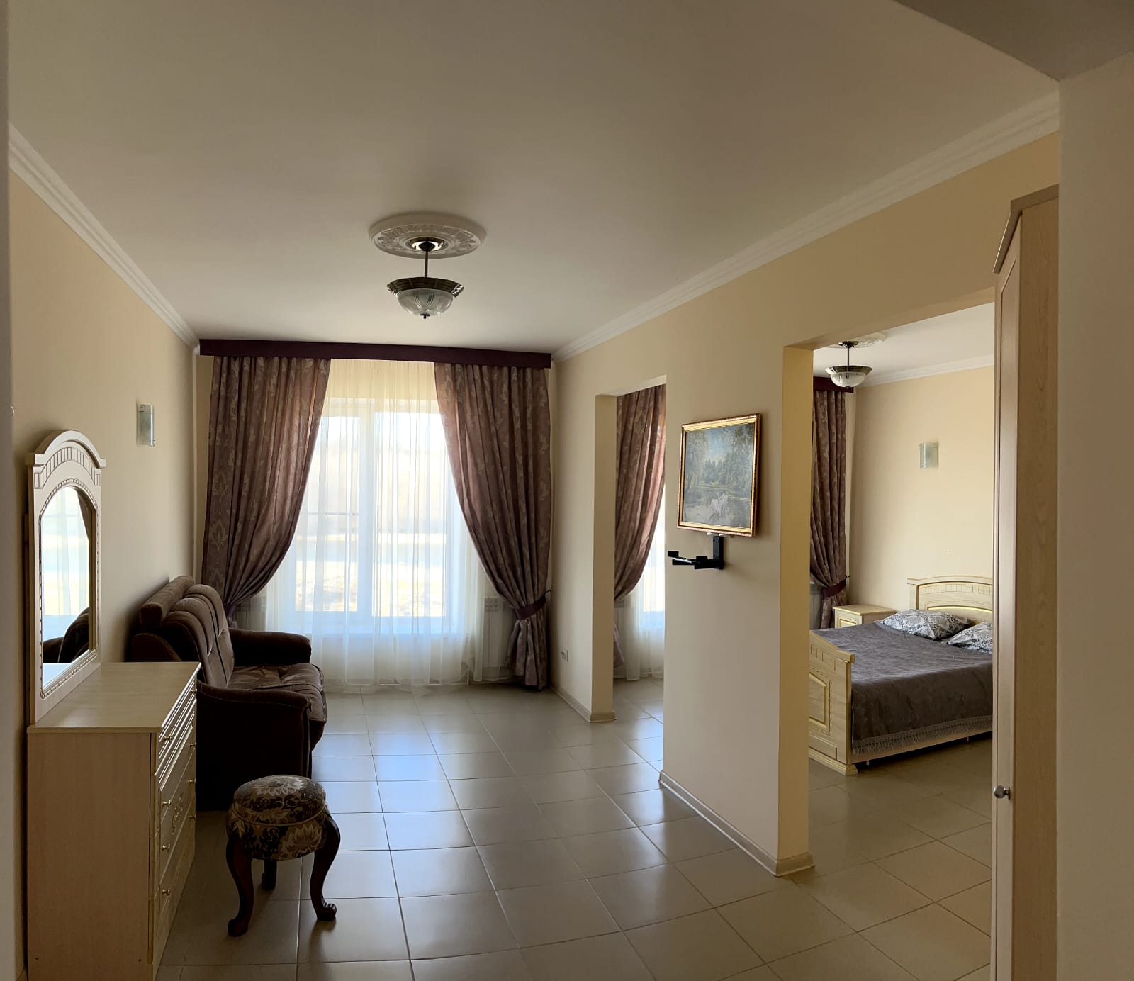 Двухместный номер с 1 кроватью и видом на парк