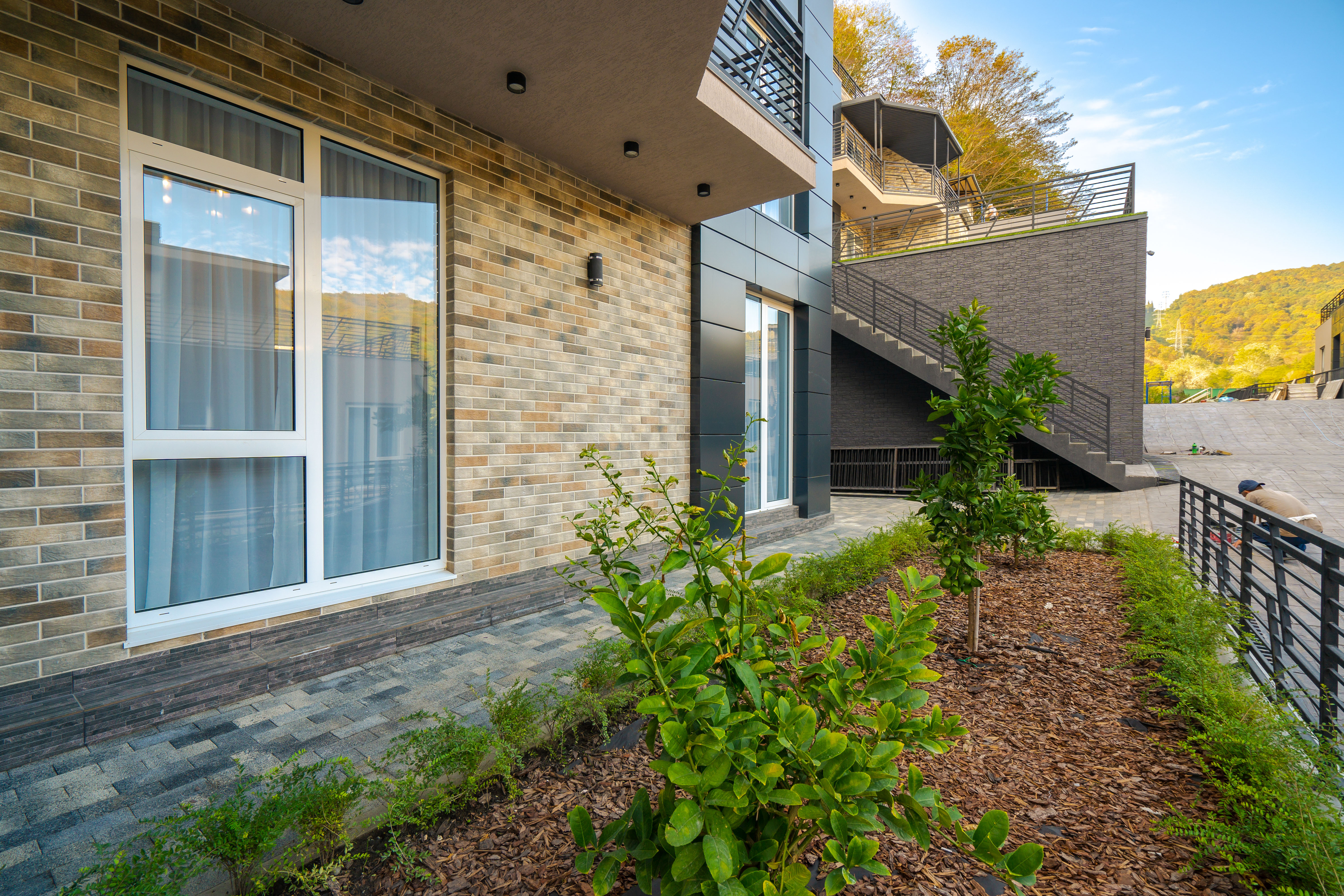 Таунхаус с выходом во двор