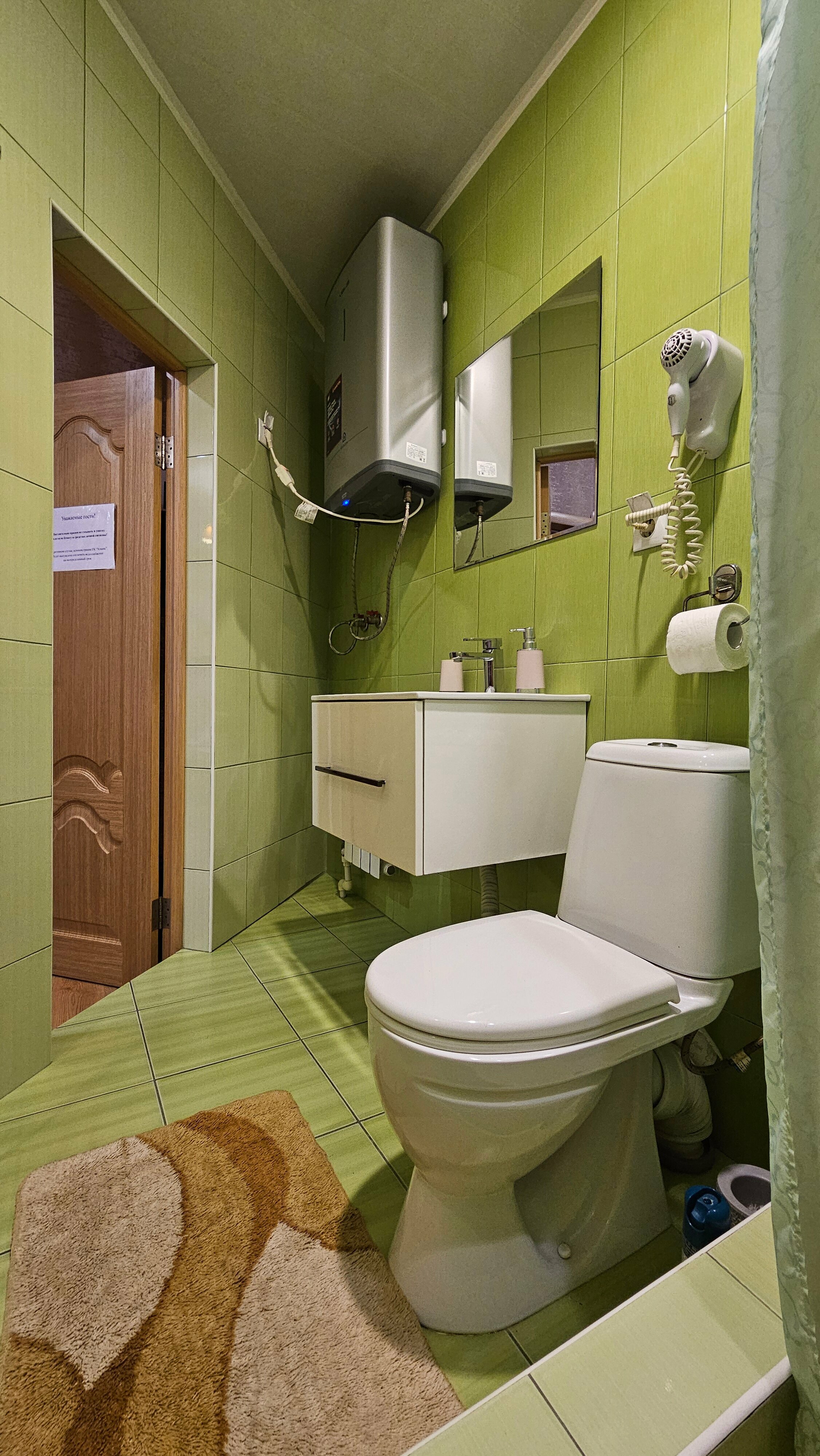 Семейный номер с ванной комнатой