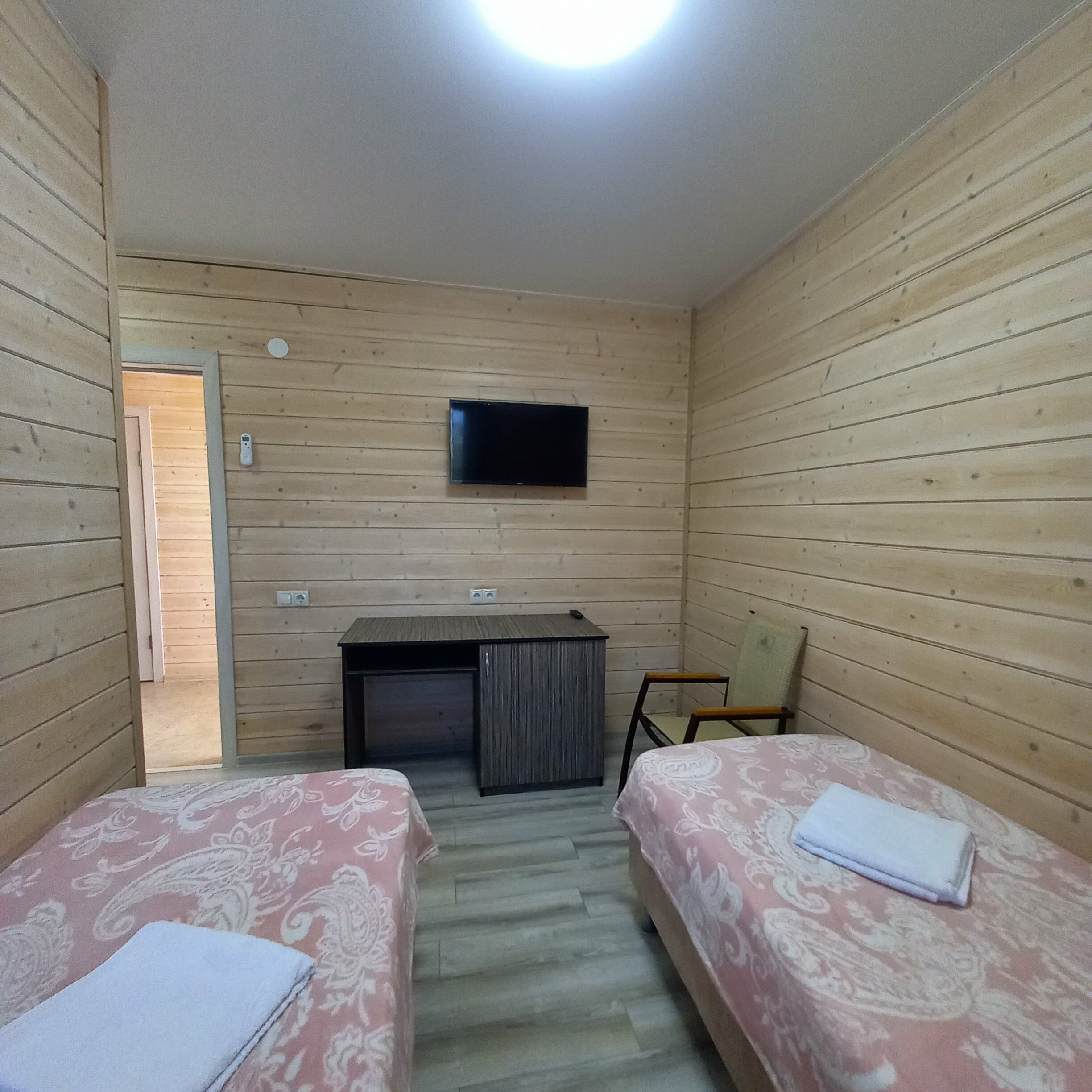 Стандартный двухместный номер с 2 отдельными кроватями, вид на море