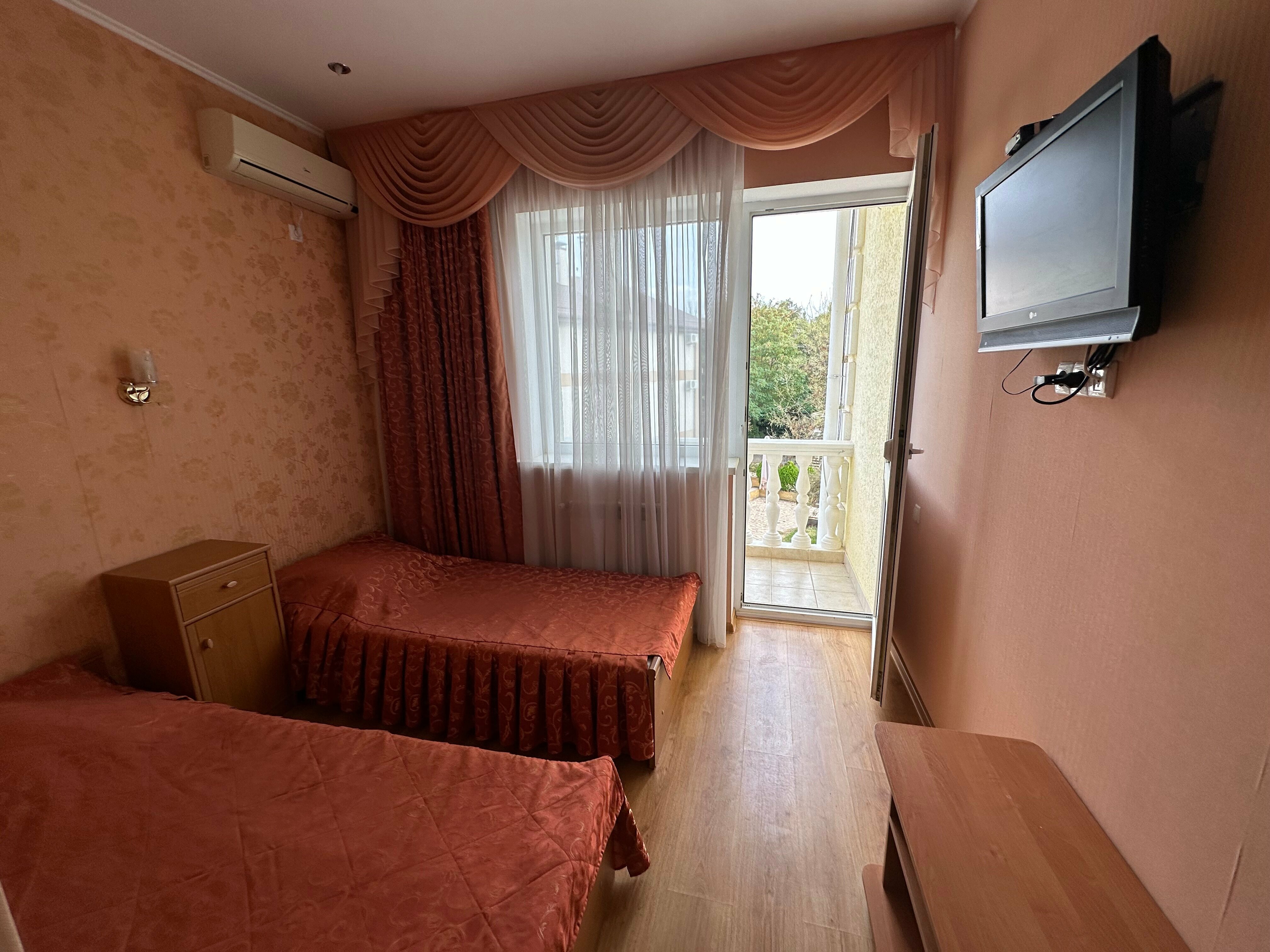 Бюджетный двухместный номер с 2 отдельными кроватями