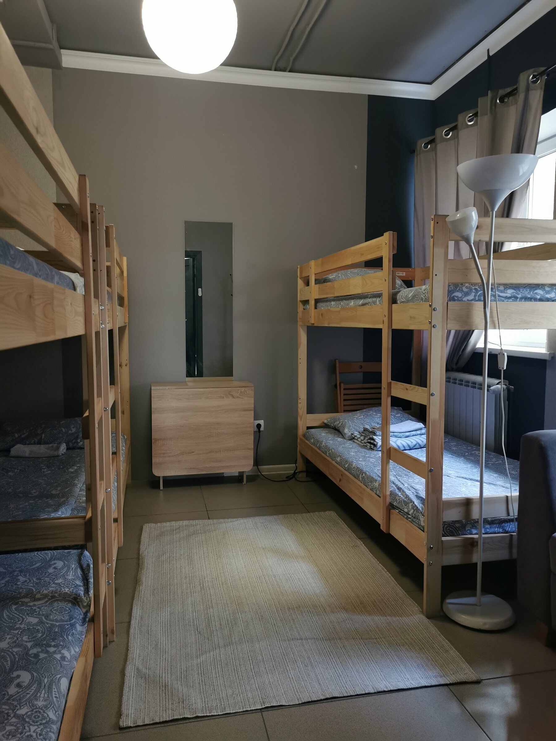 Общий 6-местный номер для мужчин и женщин