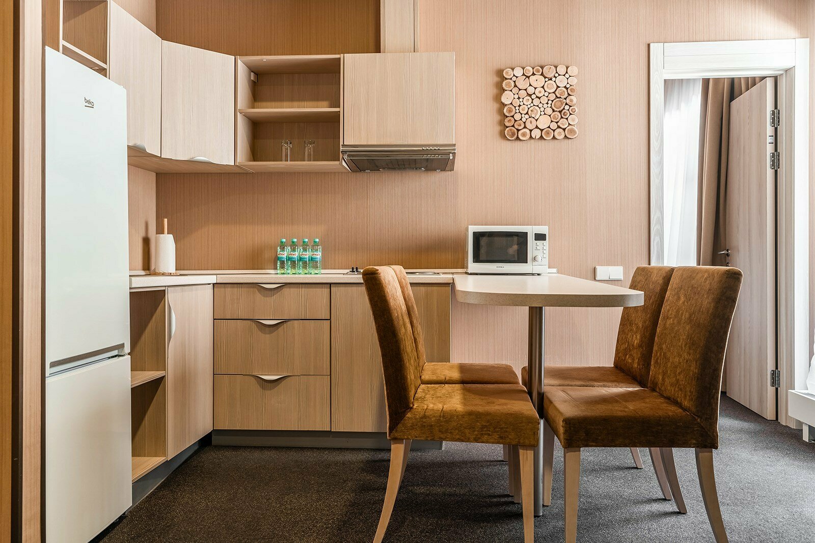 Семейный люкс с одной спальней и кухней