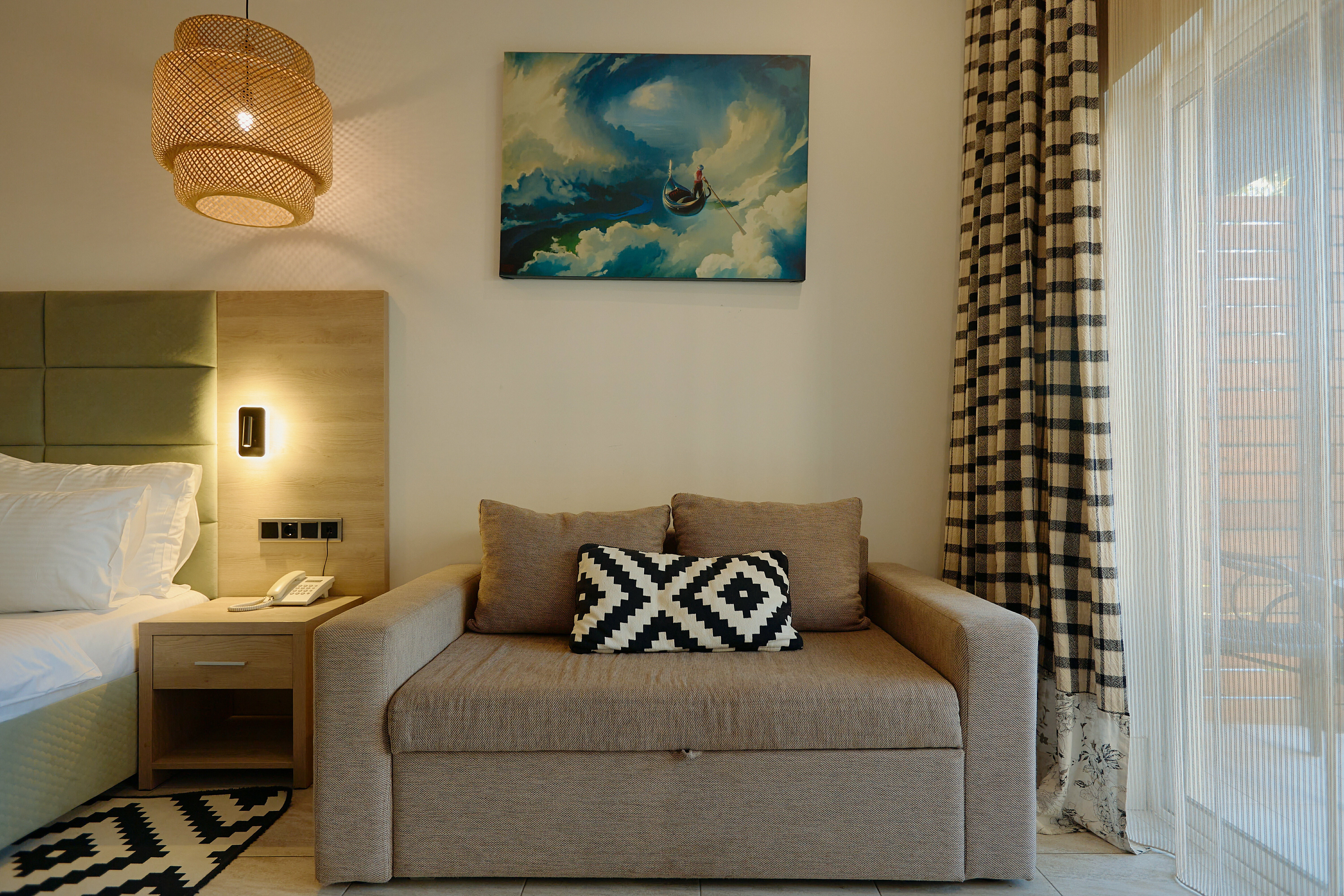 Семейный номер с террасой