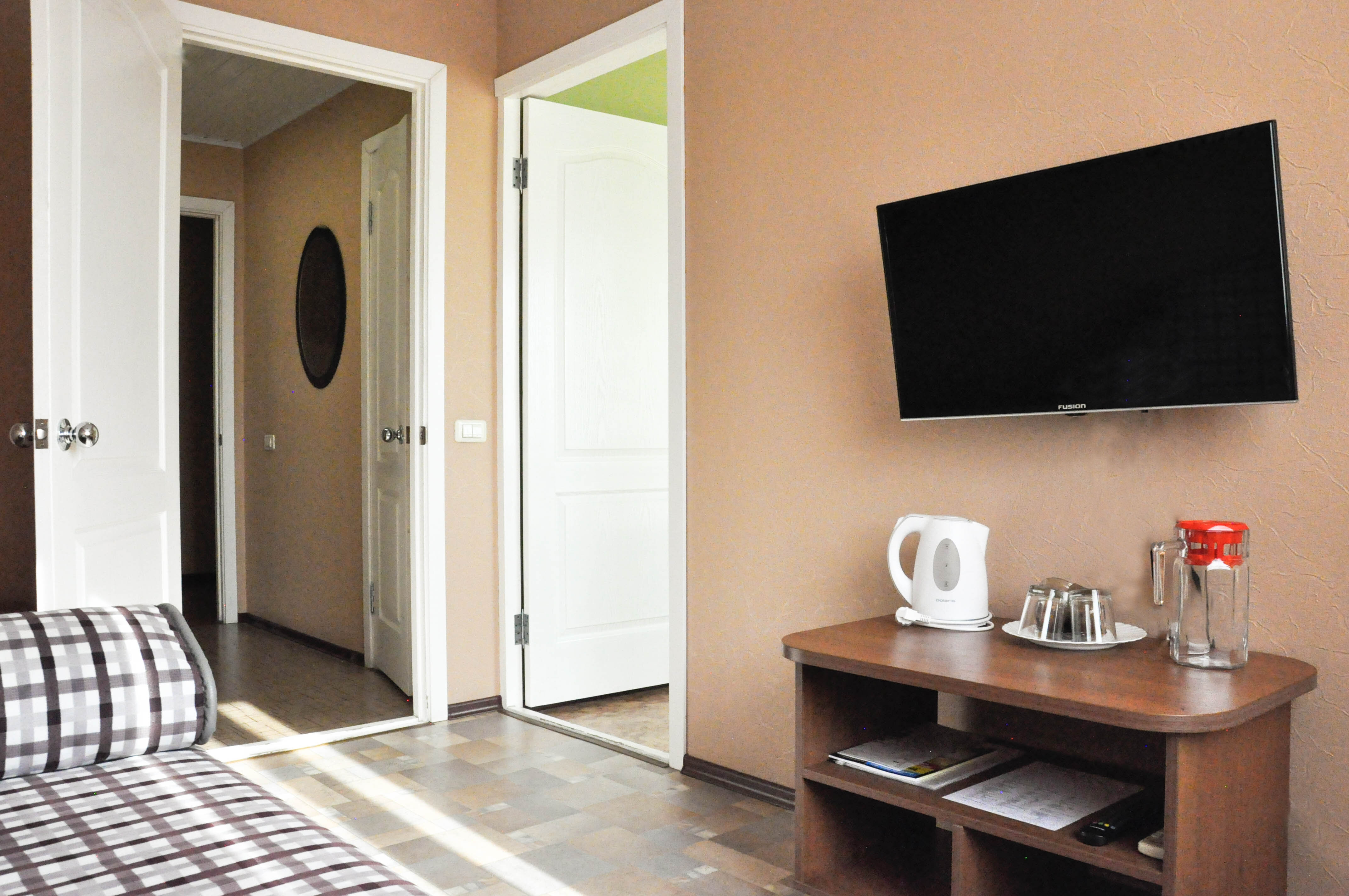 Улучшенный номер с кроватью размера «king-size» или 2 отдельными кроватями