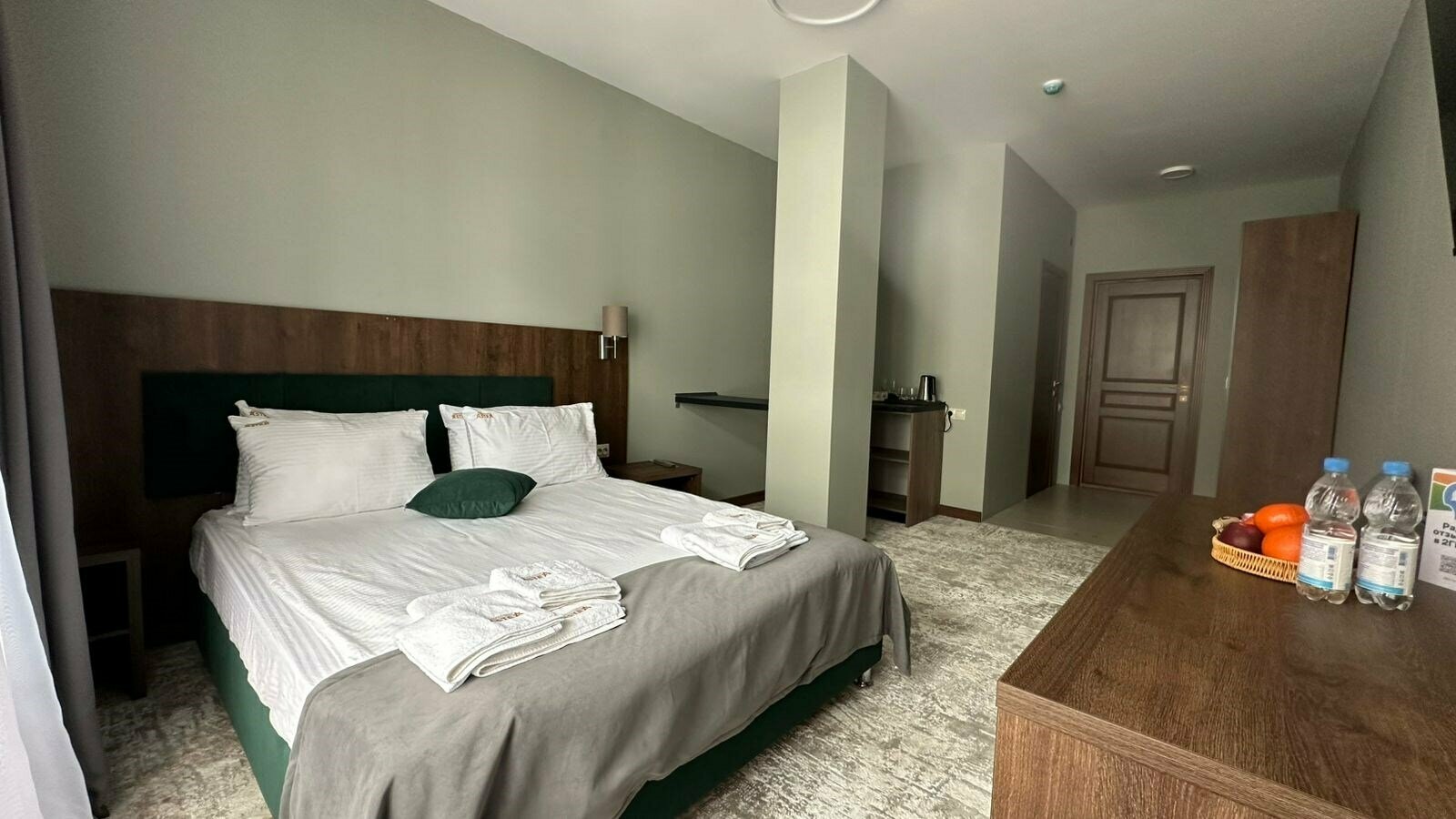 Двухместный номер с 1 кроватью и балконом