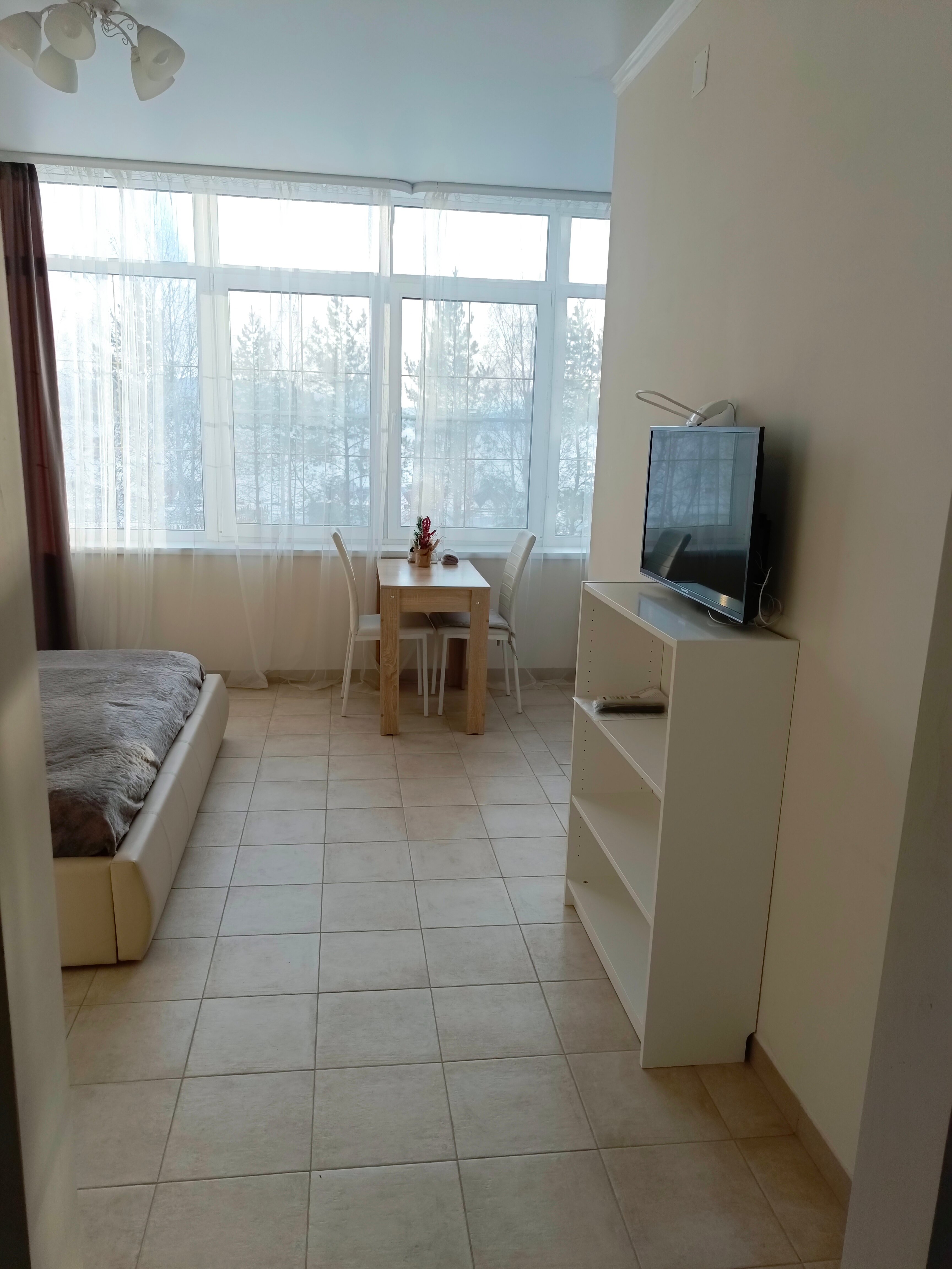 Двухместный номер с 1 кроватью и видом на озеро