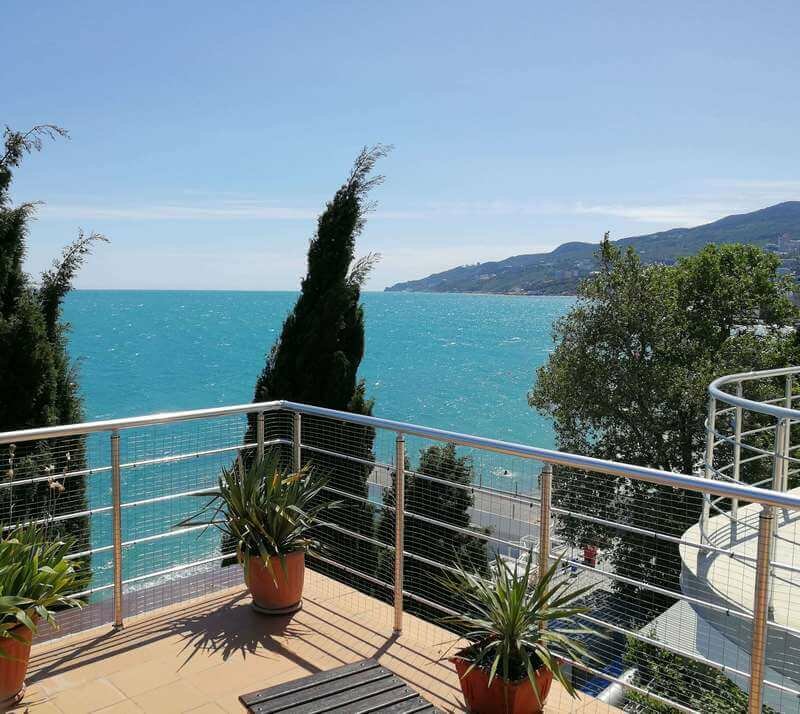 Номер-студия с видом на море